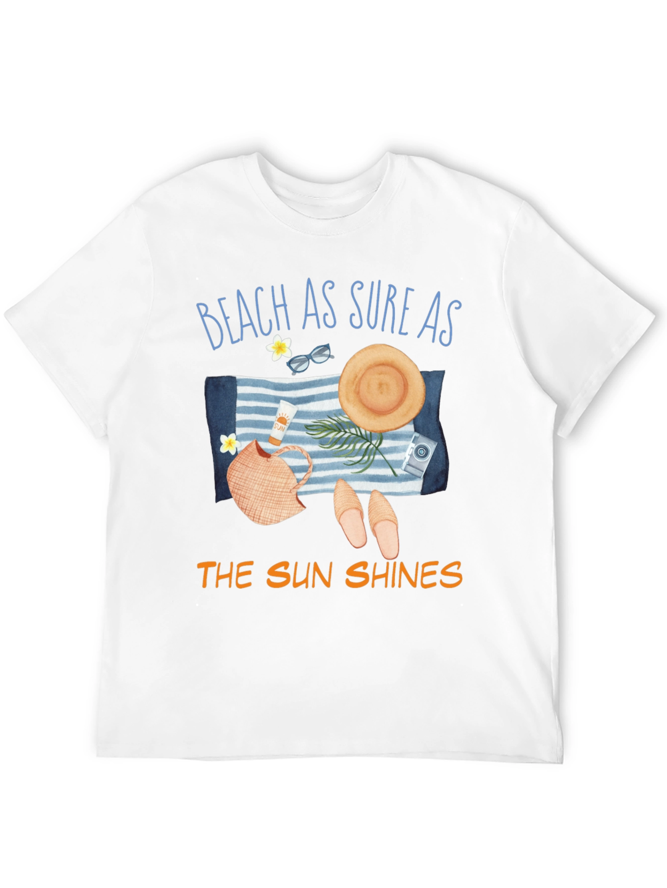 Beach As Sure As The Sun Shines Graphic T-Shirt