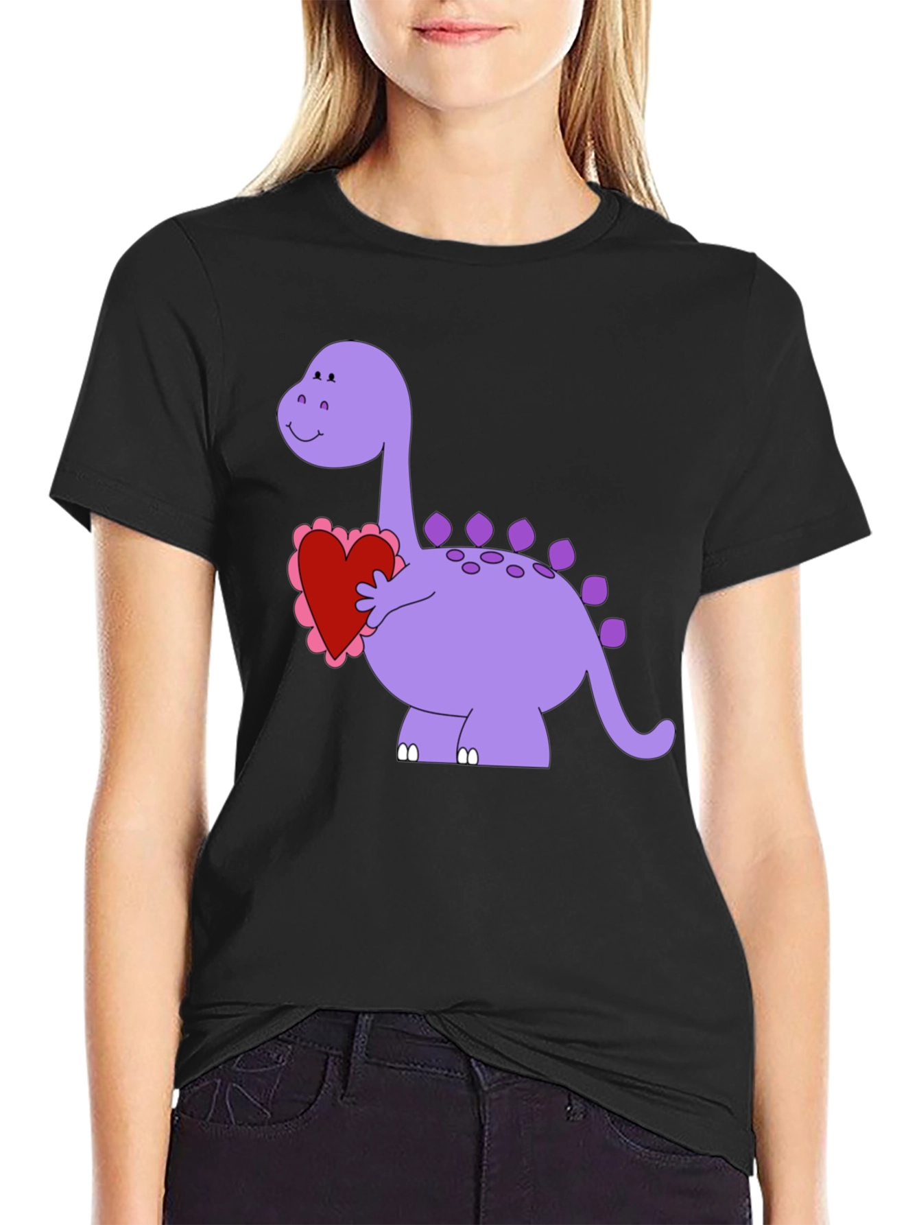 Dinosaur Love Heart T-Shirt