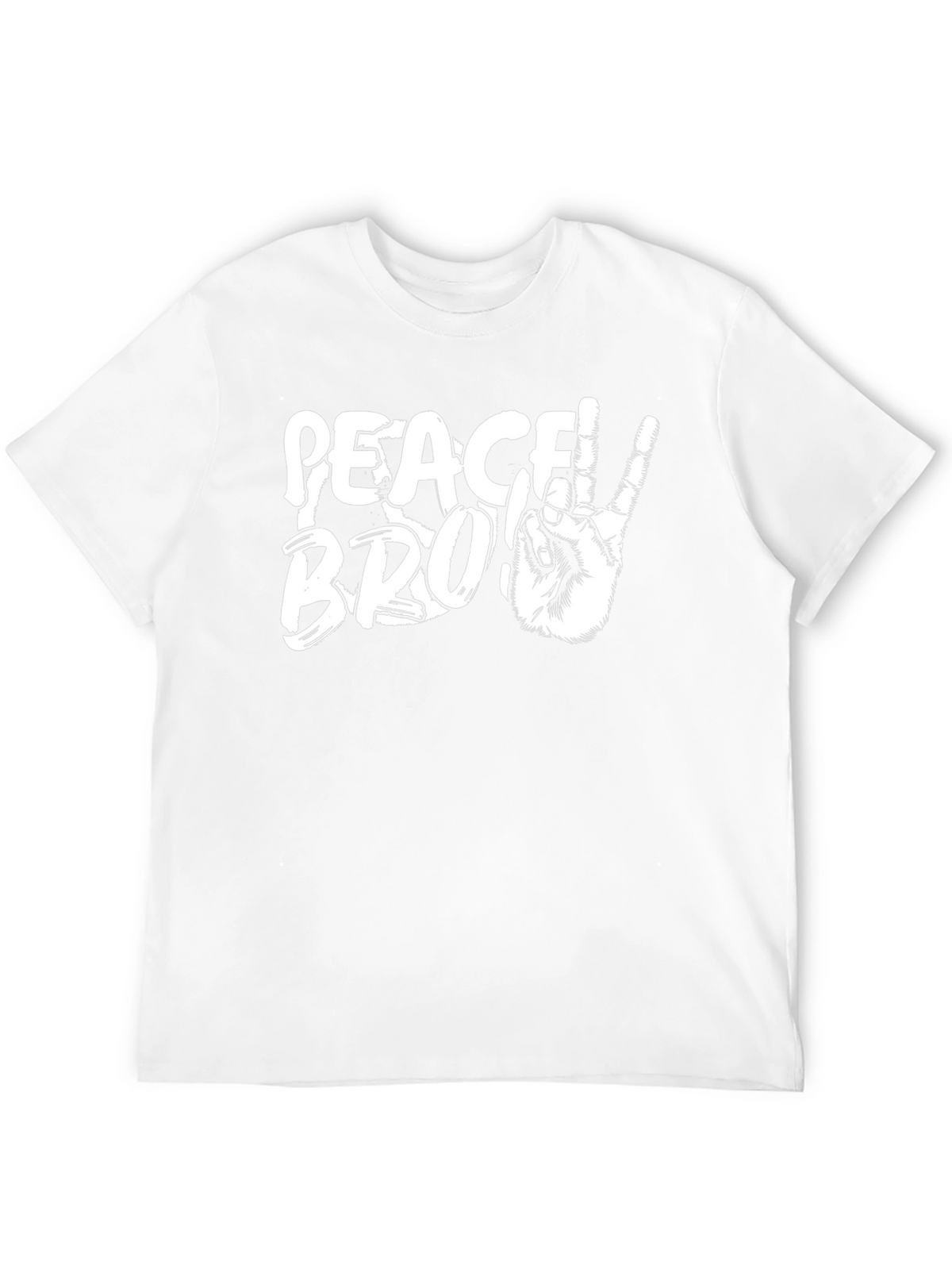 Peace Bro Graphic T-Shirt - Mens Black Tee