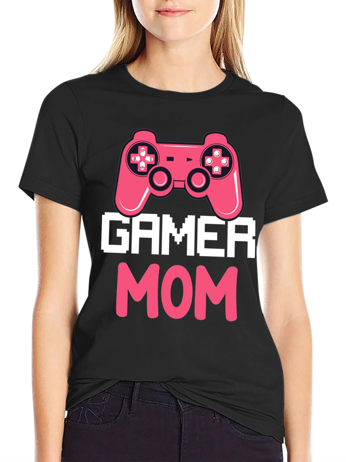 Gamer Mom T-Shirt - Cute Graphic Tee