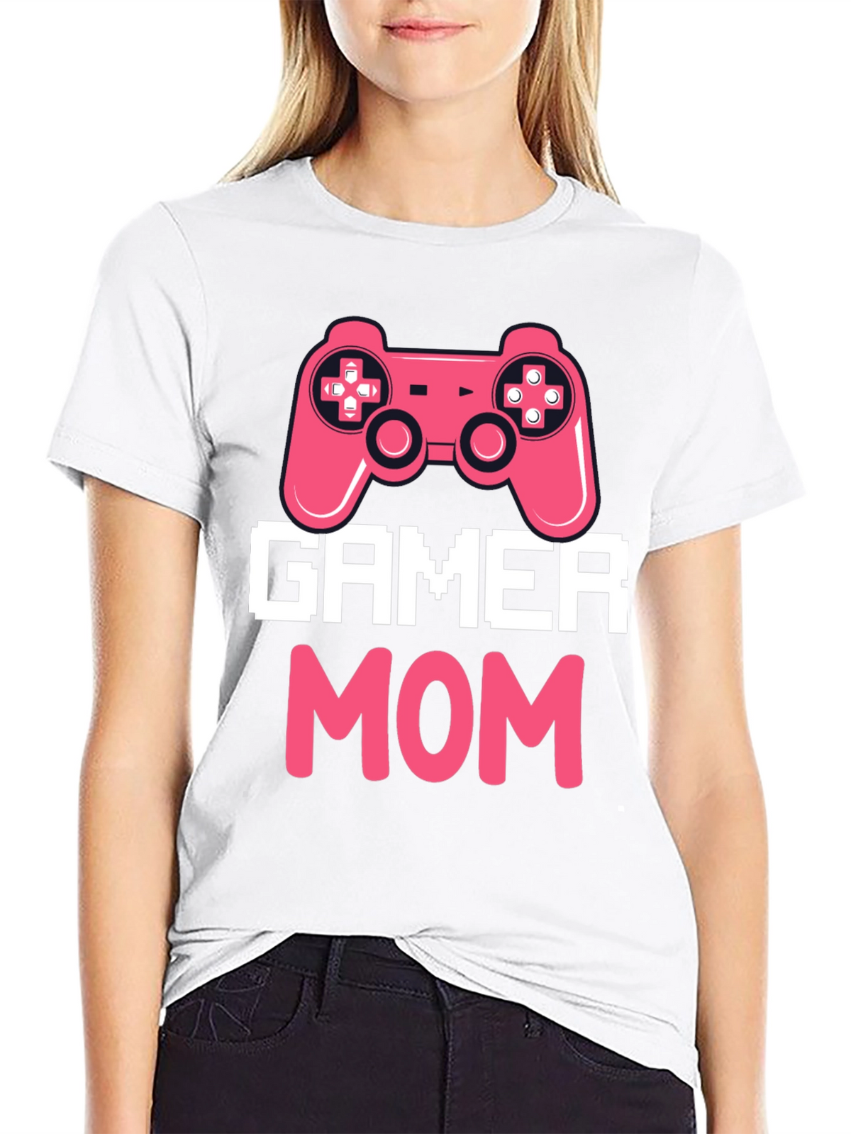 Gamer Mom T-Shirt - Cute Graphic Tee