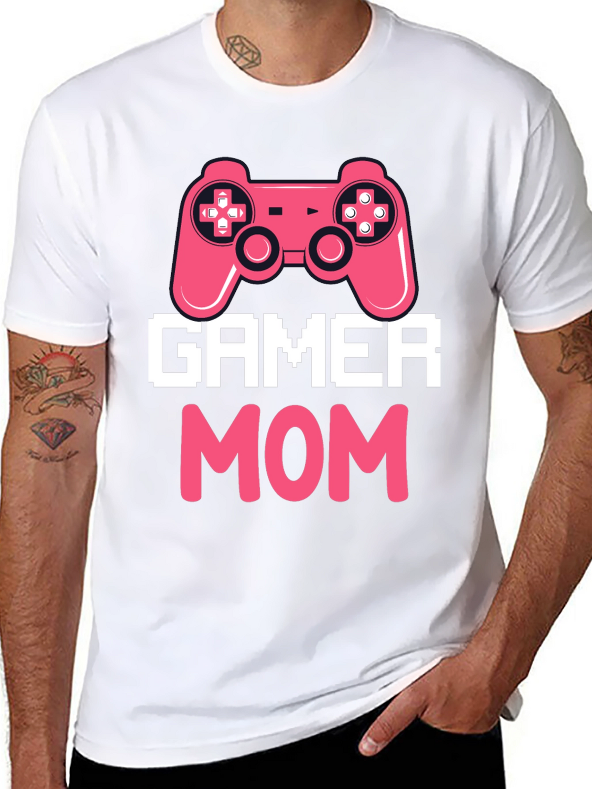 Gamer Mom T-Shirt - Cute Graphic Tee