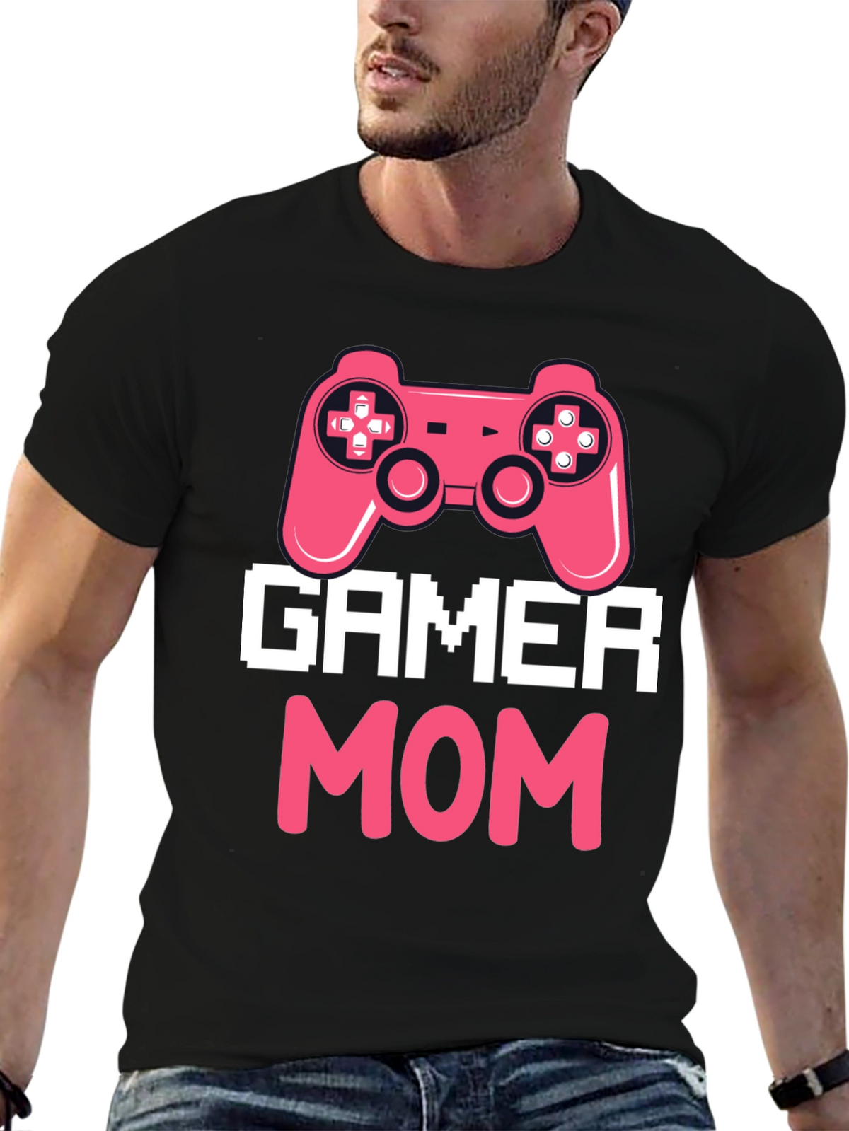 Gamer Mom T-Shirt - Cute Graphic Tee