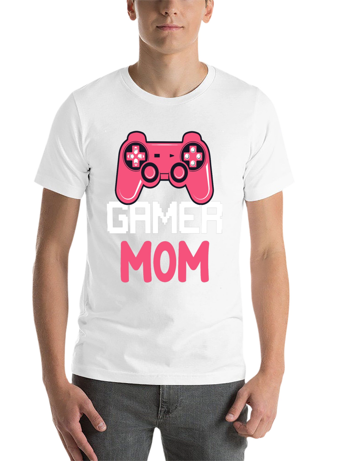Gamer Mom T-Shirt - Cute Graphic Tee