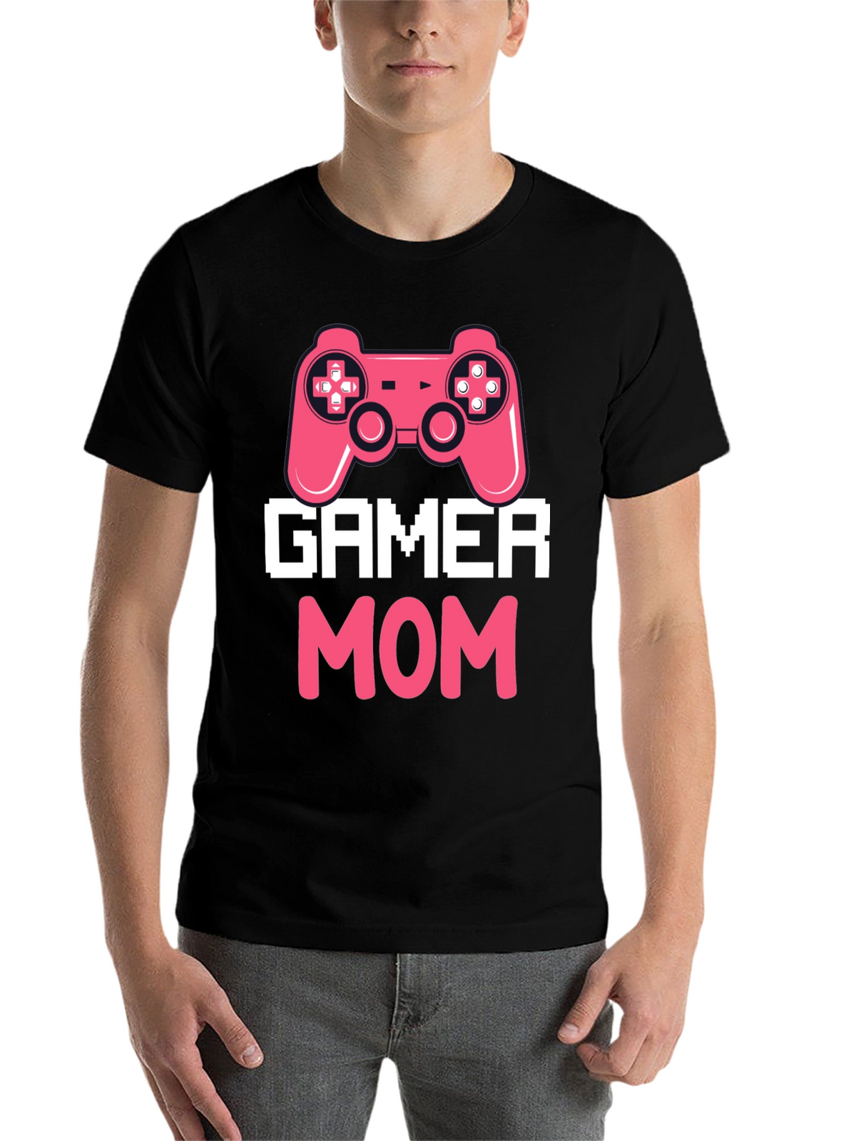 Gamer Mom T-Shirt - Cute Graphic Tee
