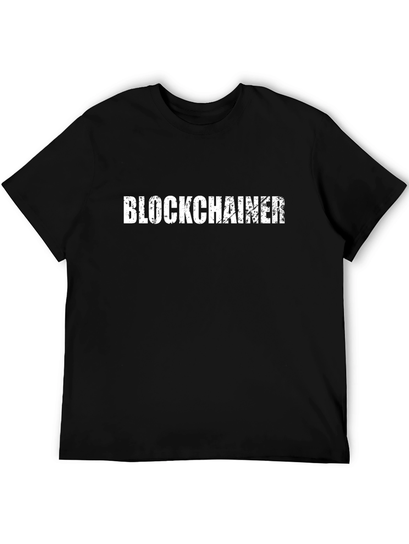 Blockchainer T-Shirt - Crypto Enthusiast Apparel