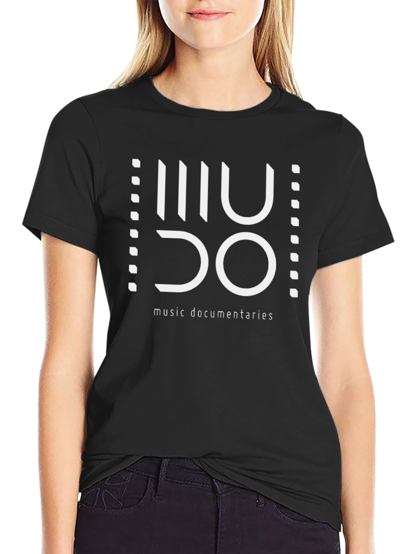 Music Documentaries Black Graphic Tee