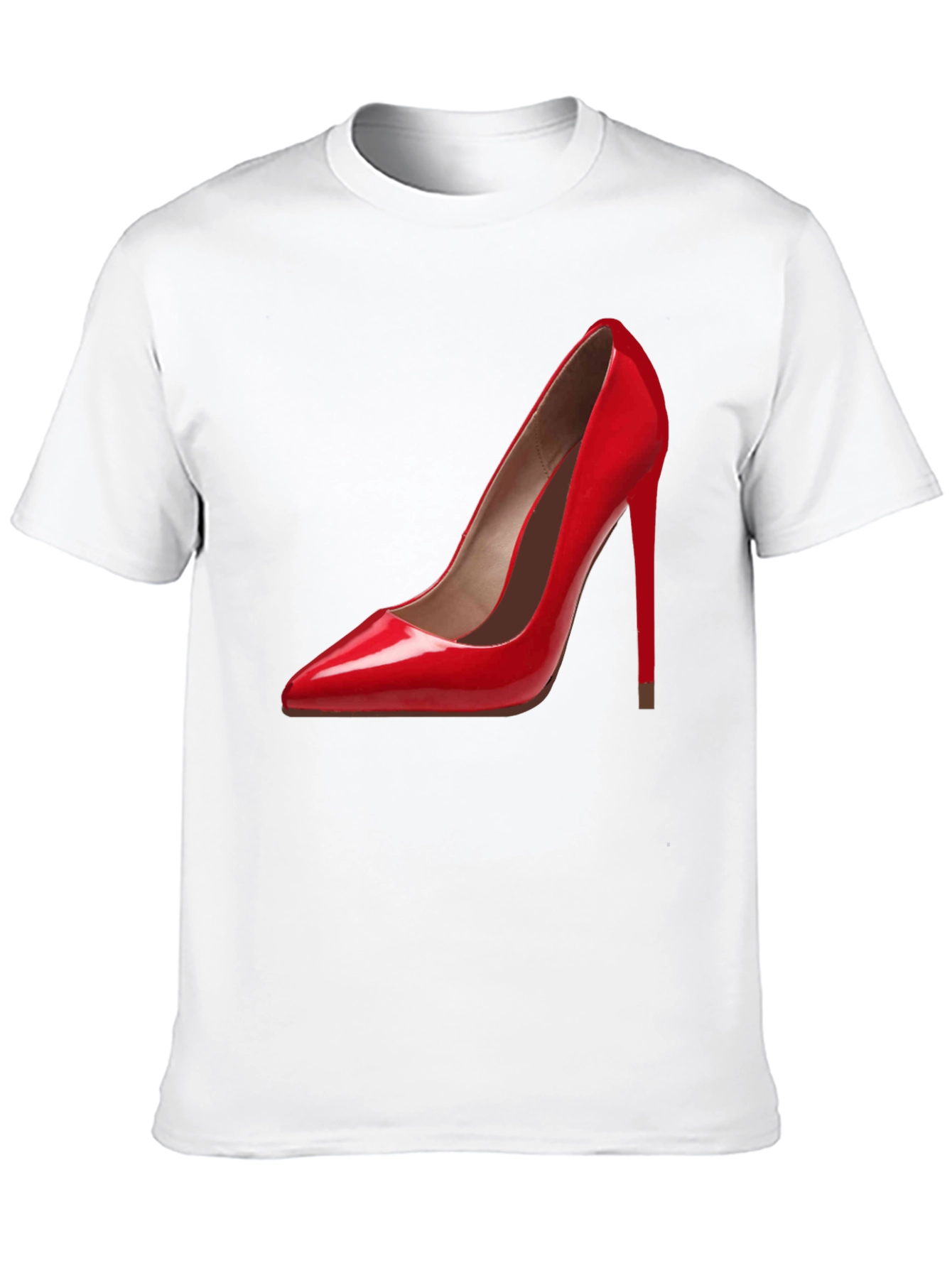 Red High Heel Shoe Graphic T-Shirt