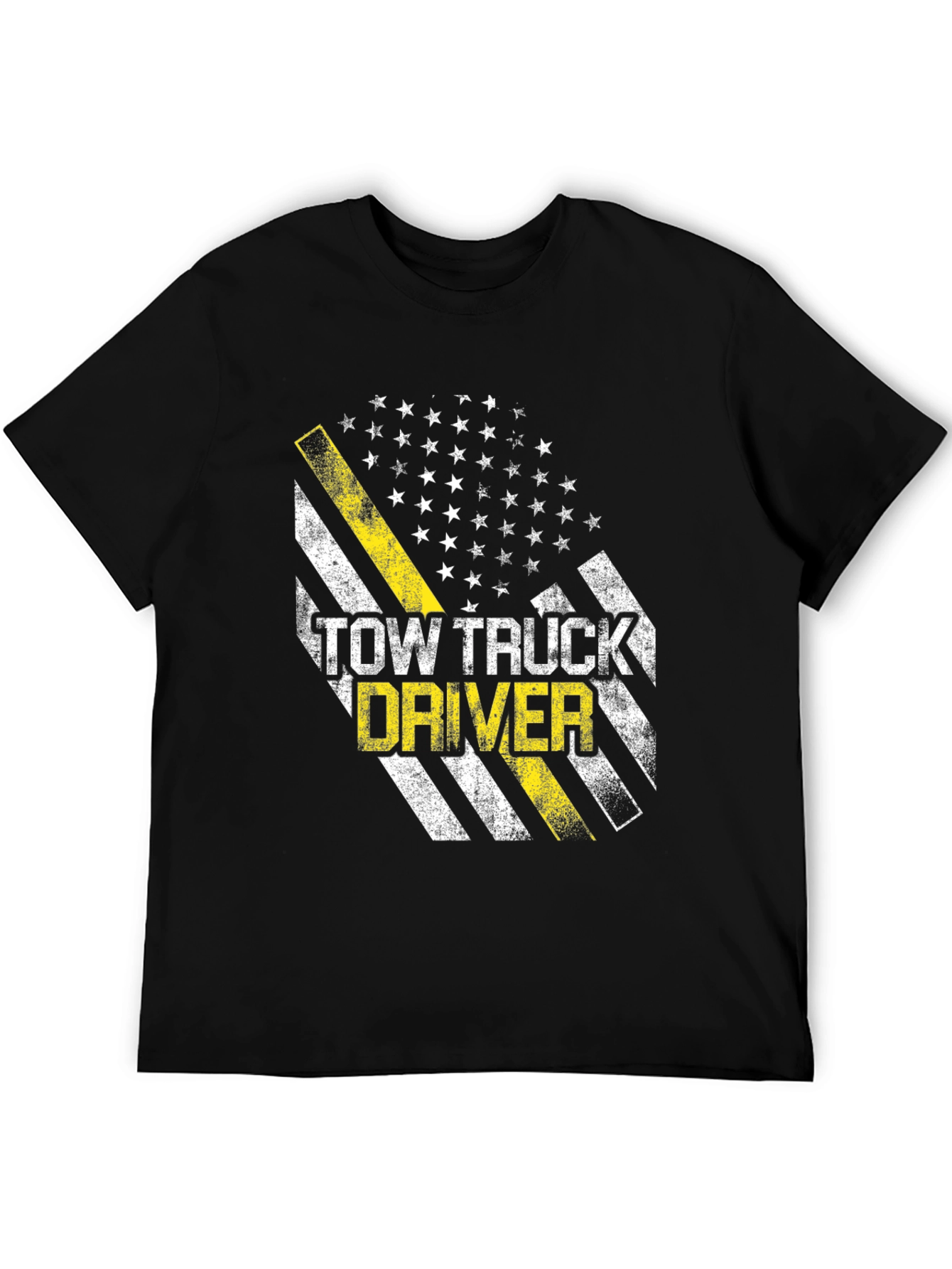 Tow Truck Driver Thin Yellow Line T-Shirt