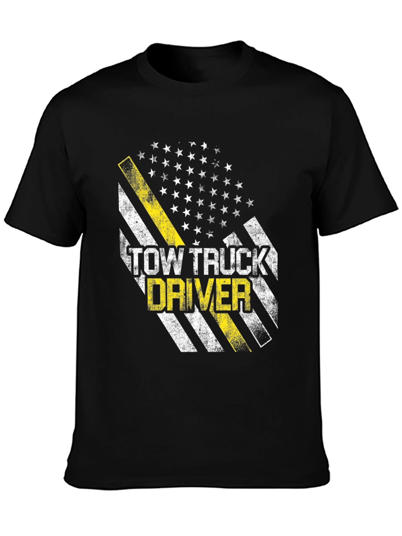 Tow Truck Driver Thin Yellow Line T-Shirt