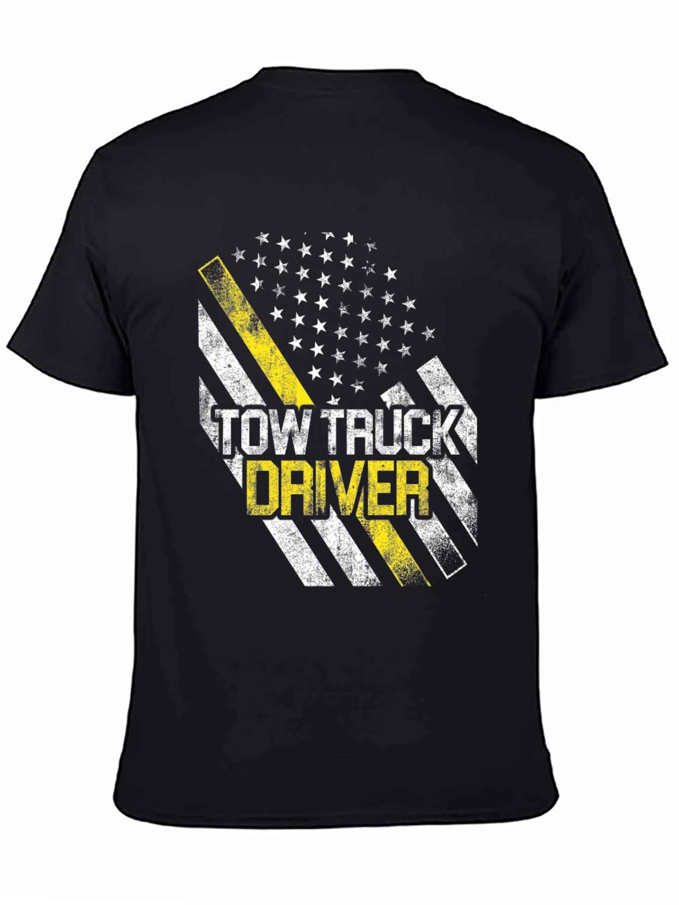 Tow Truck Driver Thin Yellow Line T-Shirt