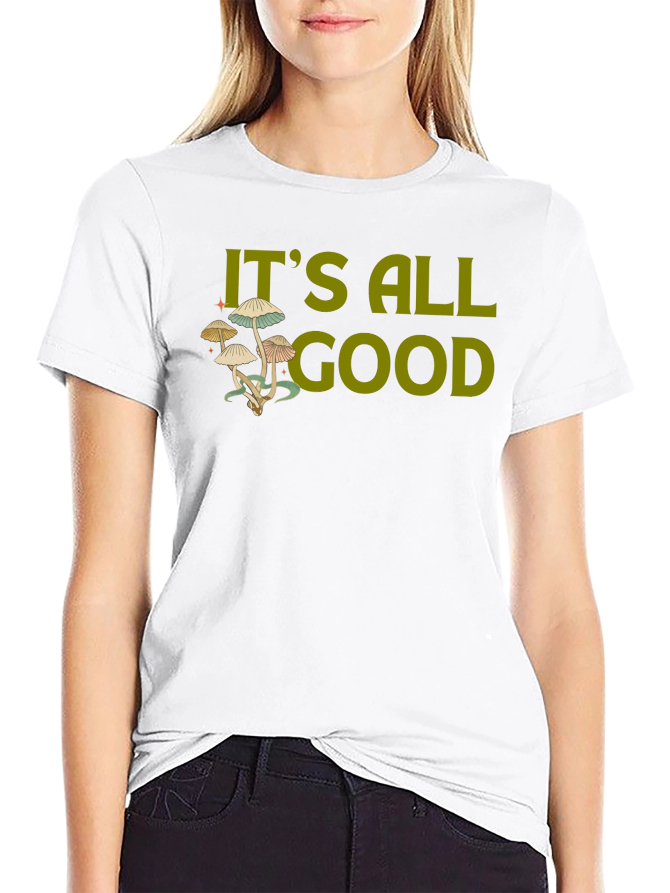 Its All Good Mushroom T-Shirt