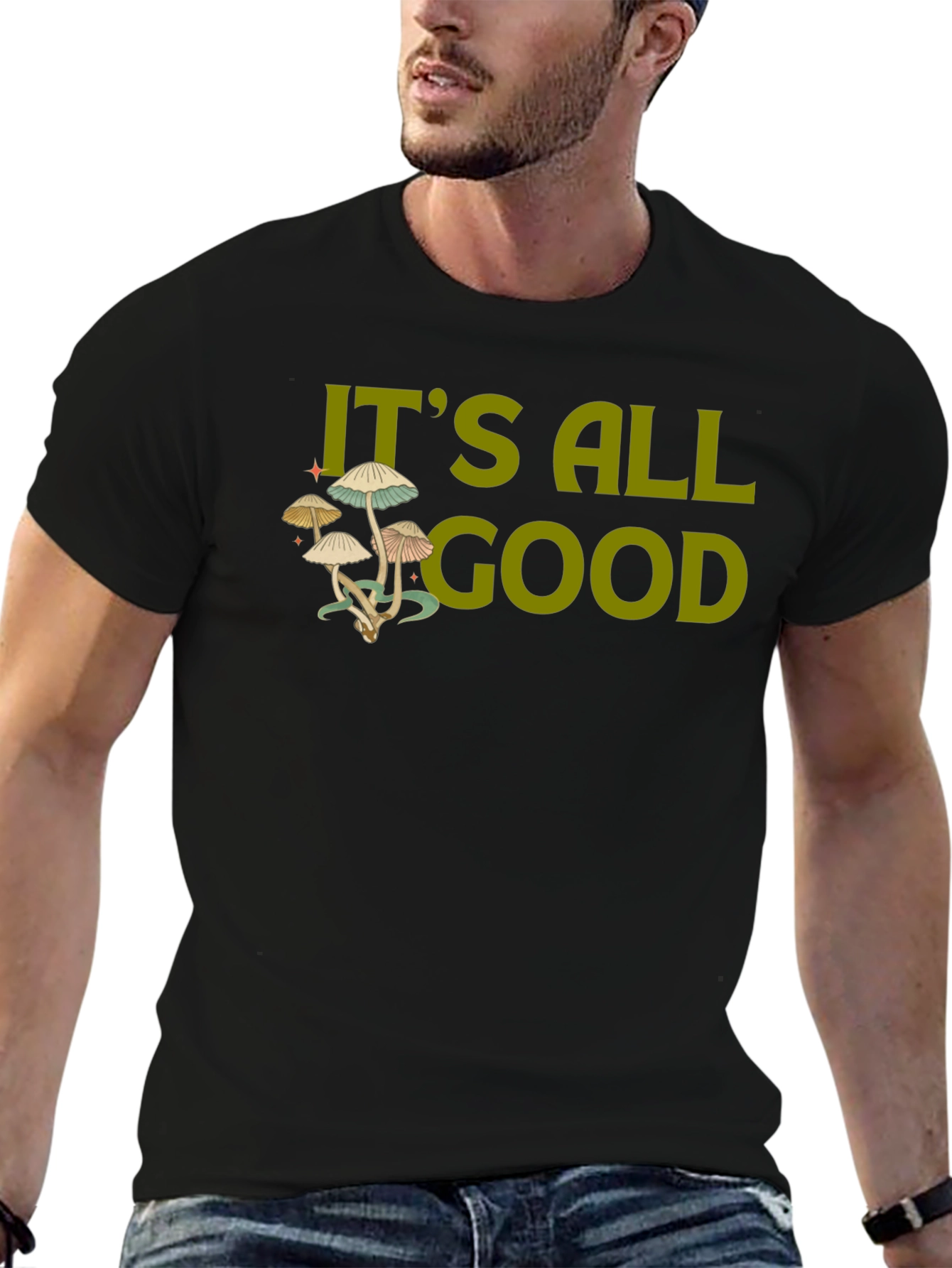 Its All Good Mushroom T-Shirt
