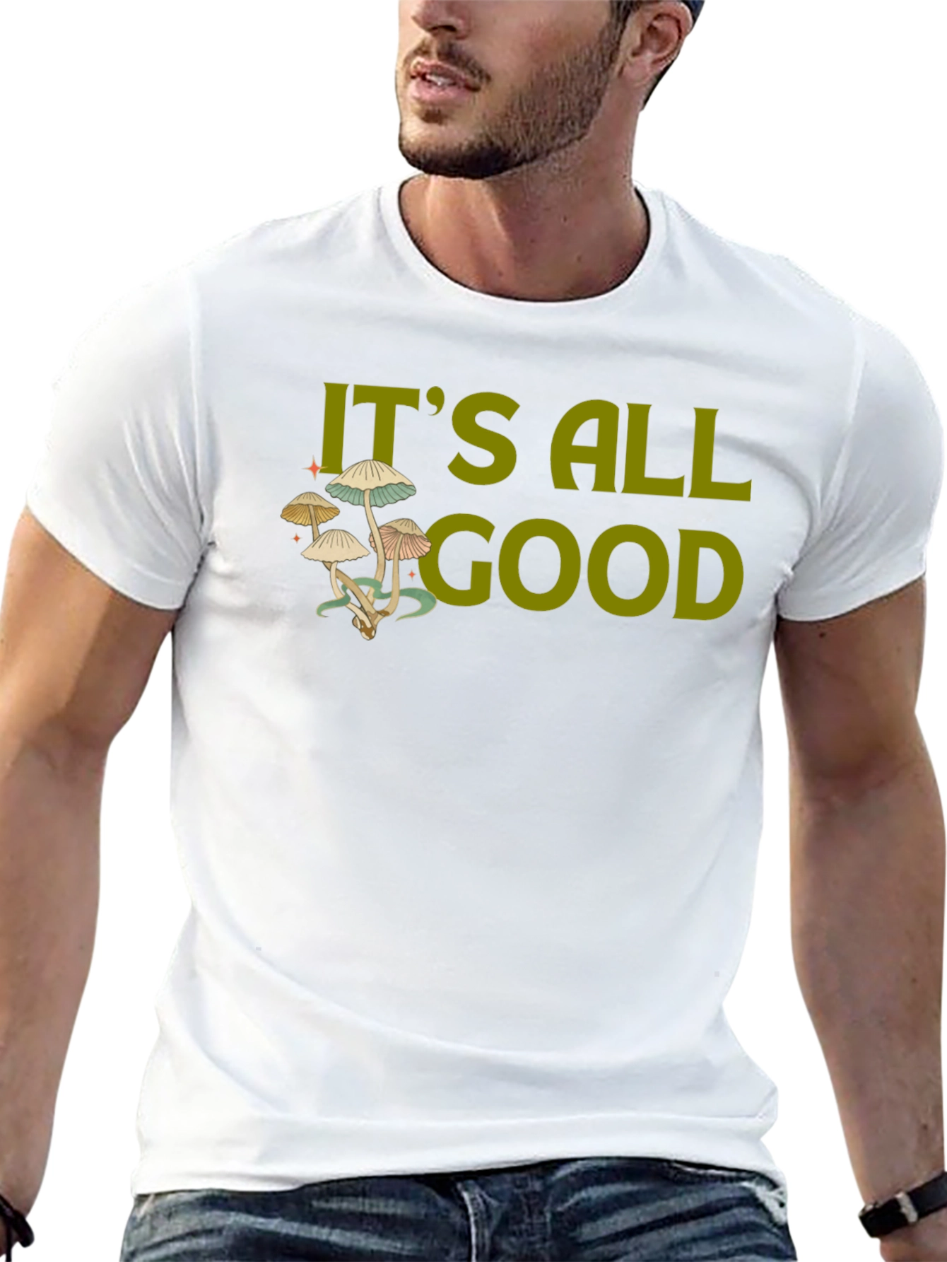 Its All Good Mushroom T-Shirt