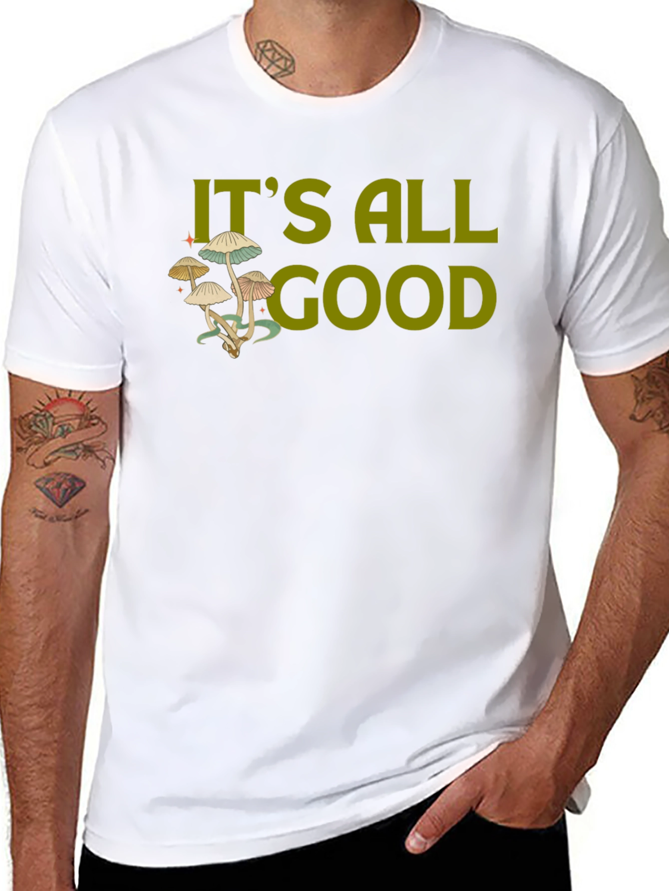 Its All Good Mushroom T-Shirt