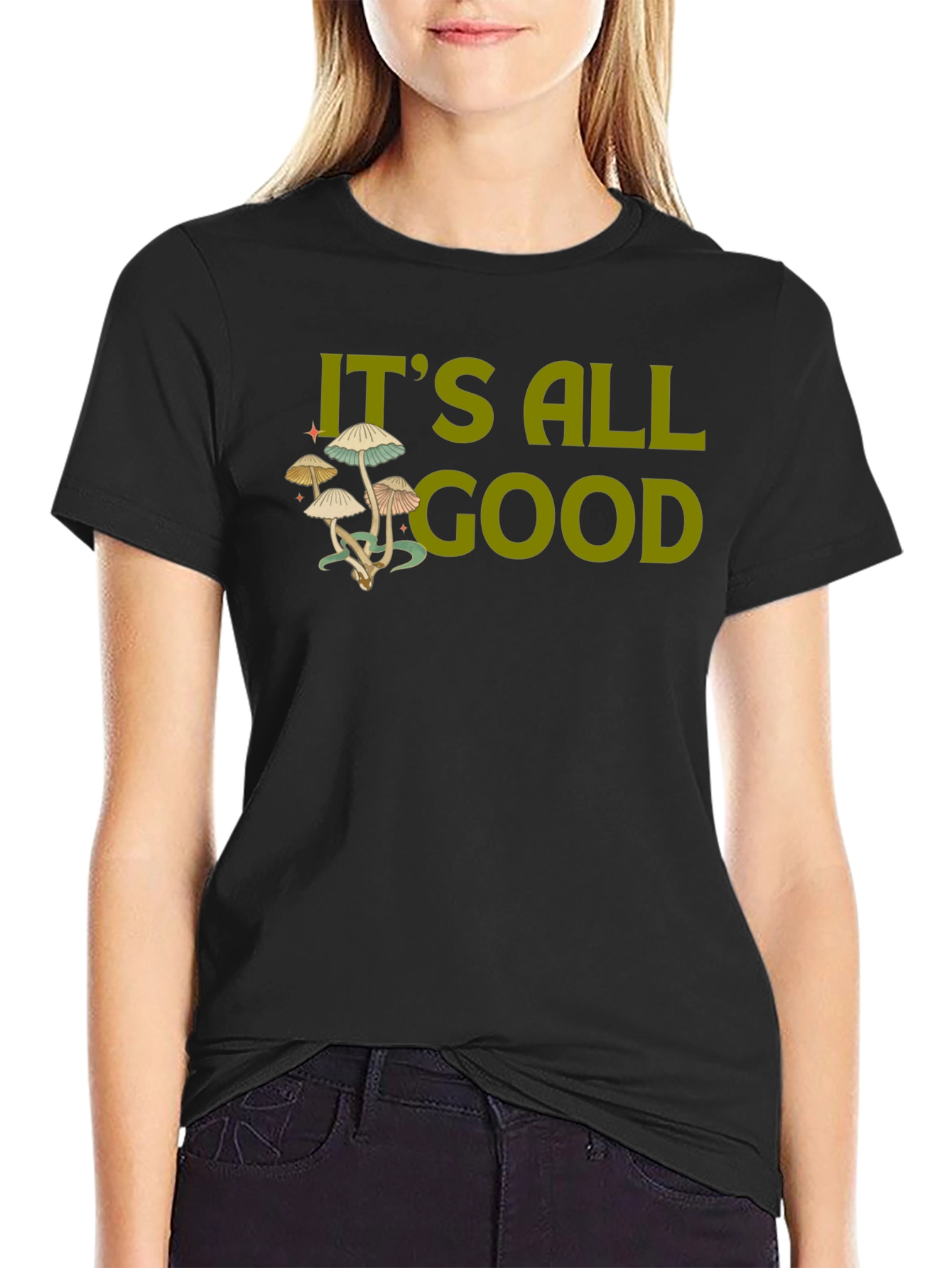 Its All Good Mushroom T-Shirt