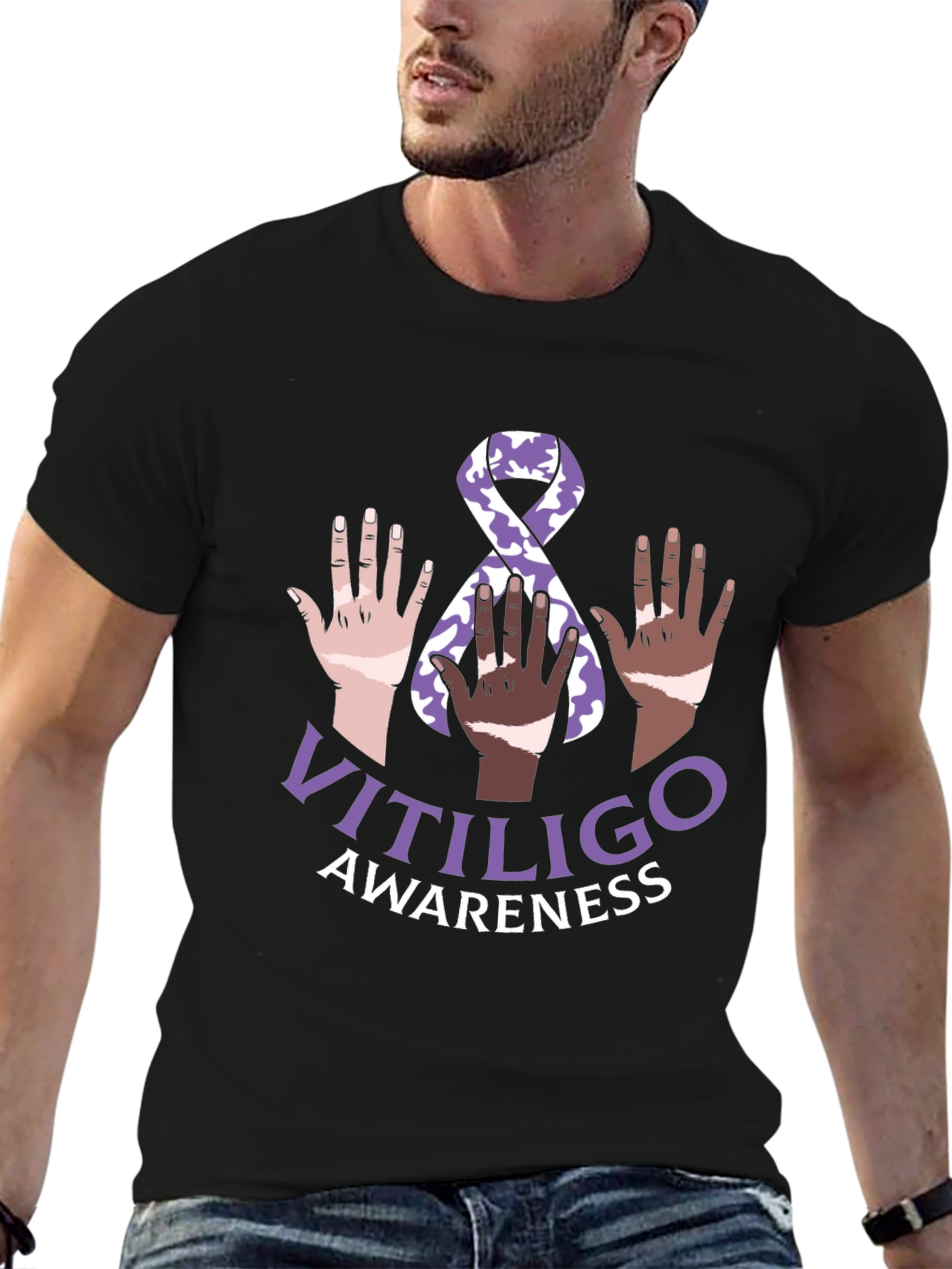 Vitiligo Awareness T-Shirt