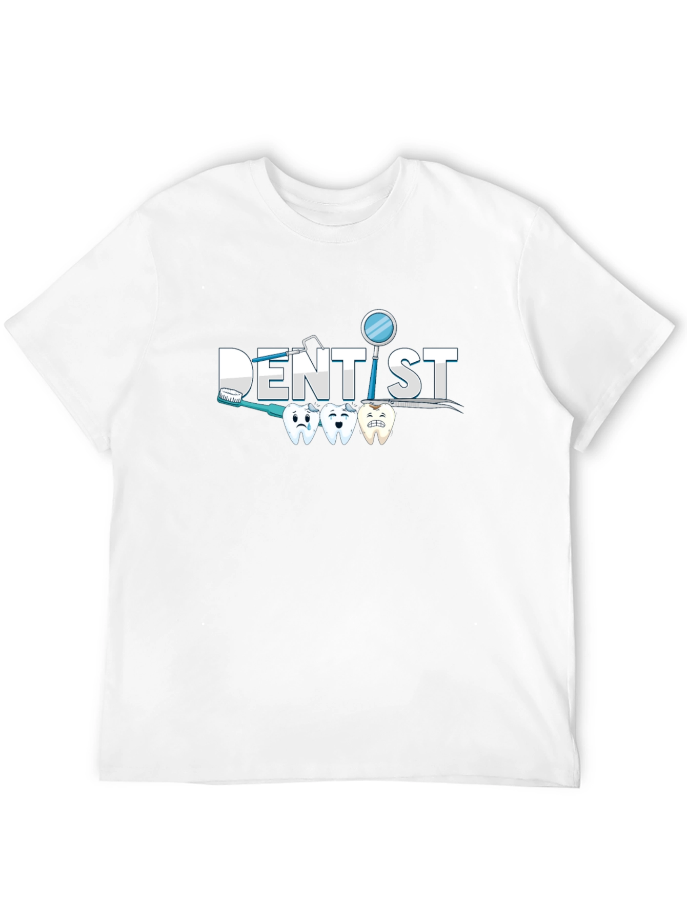 Dentist T-Shirt - Toothbrush Teeth Hygiene Tee