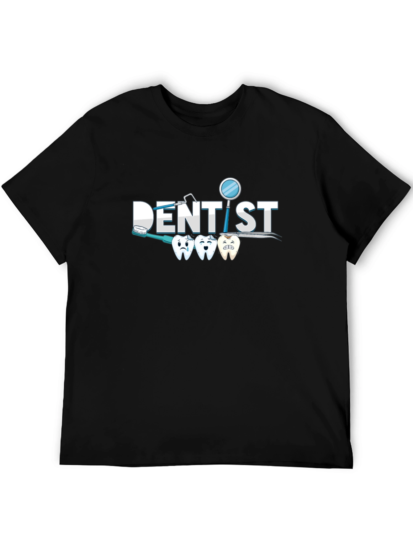 Dentist T-Shirt - Toothbrush Teeth Hygiene Tee