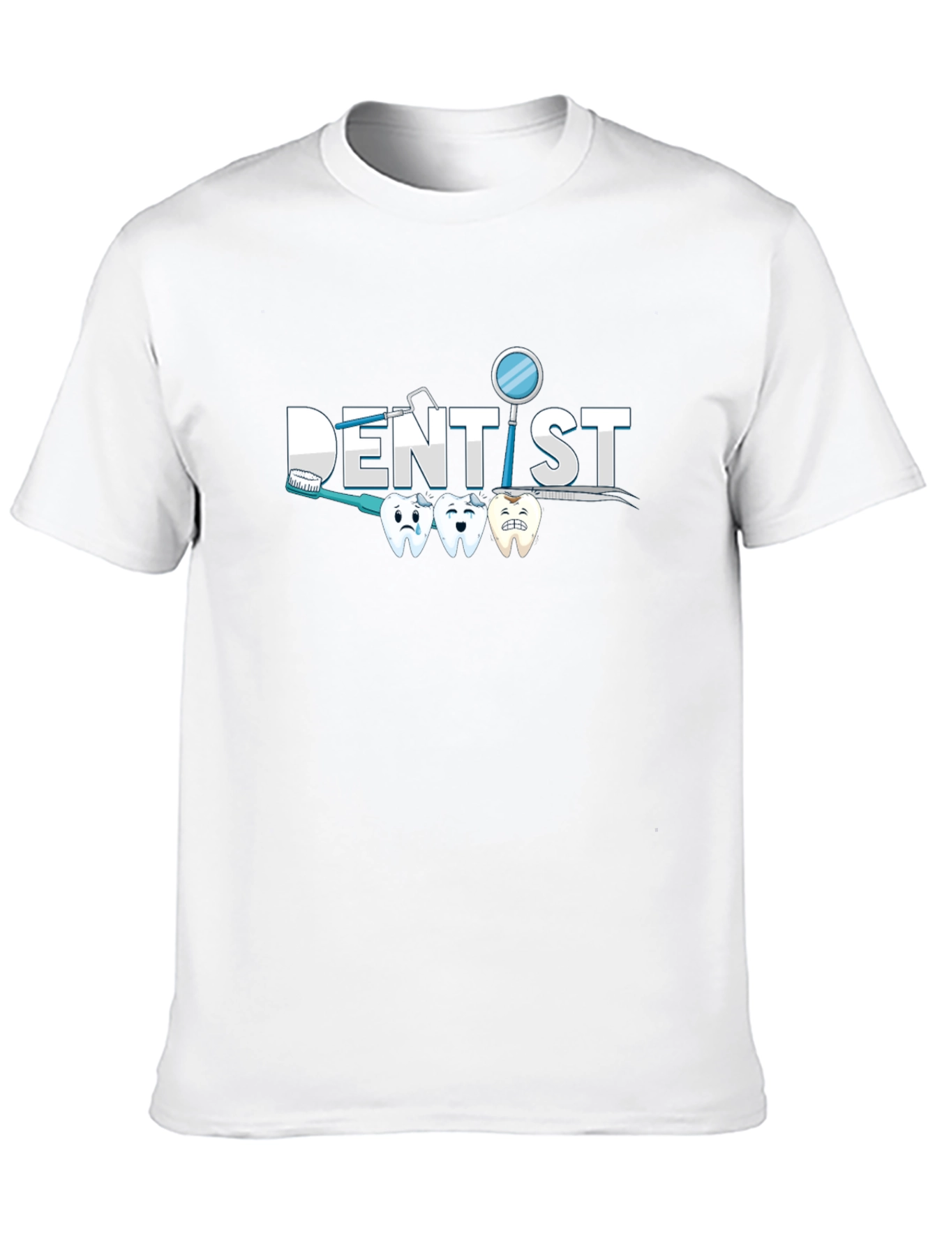 Dentist T-Shirt - Toothbrush Teeth Hygiene Tee