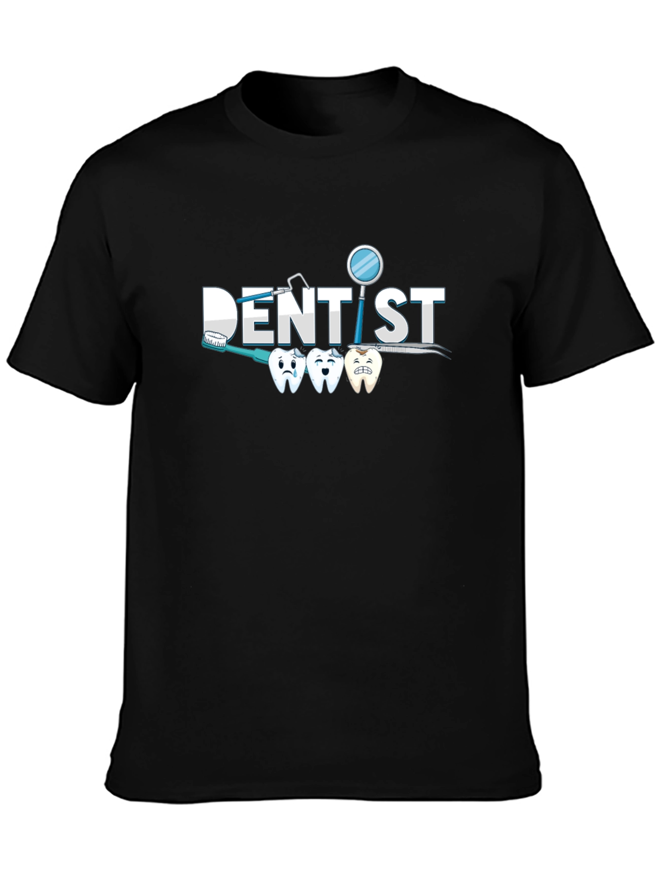 Dentist T-Shirt - Toothbrush Teeth Hygiene Tee