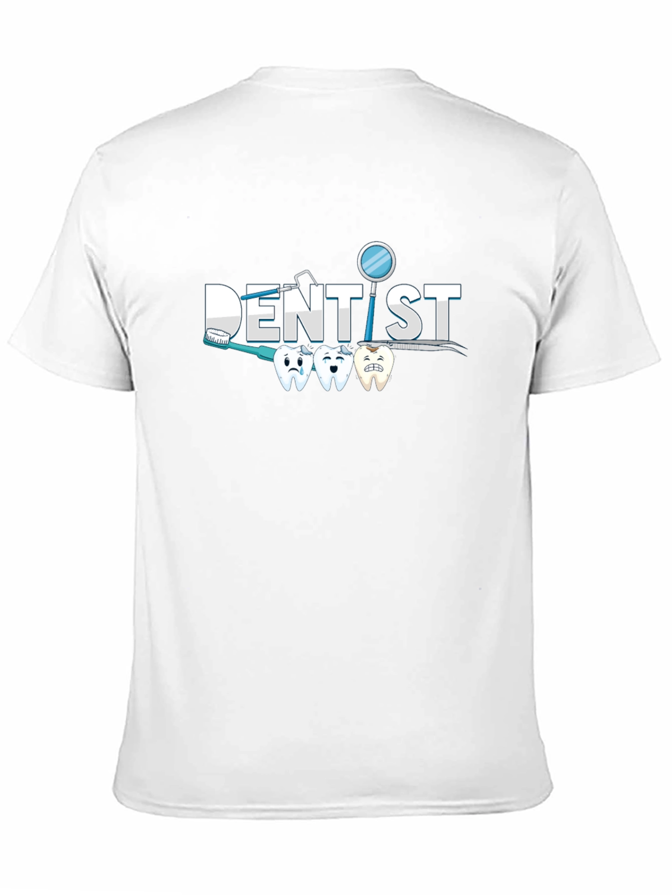 Dentist T-Shirt - Toothbrush Teeth Hygiene Tee