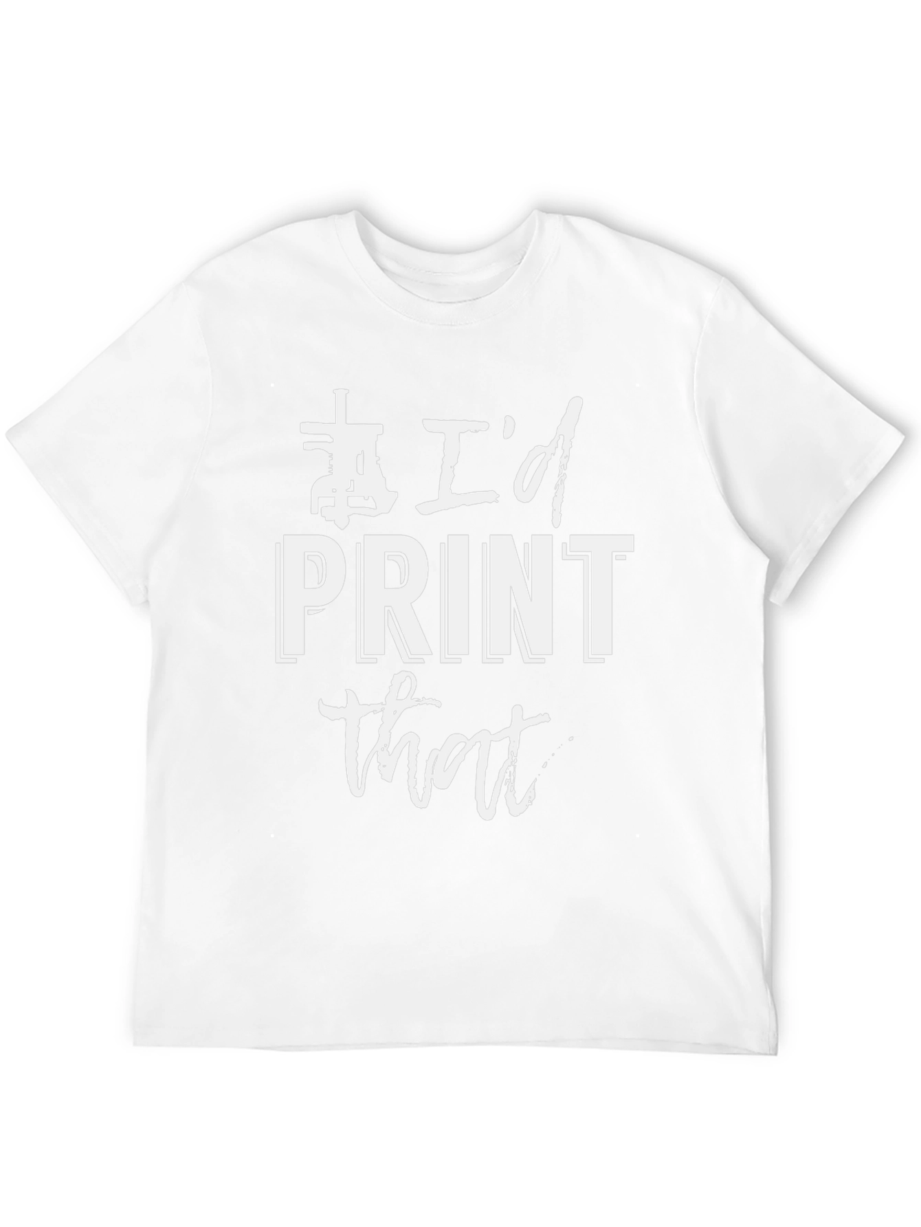 Id Print That T-Shirt Funny 3D Printing