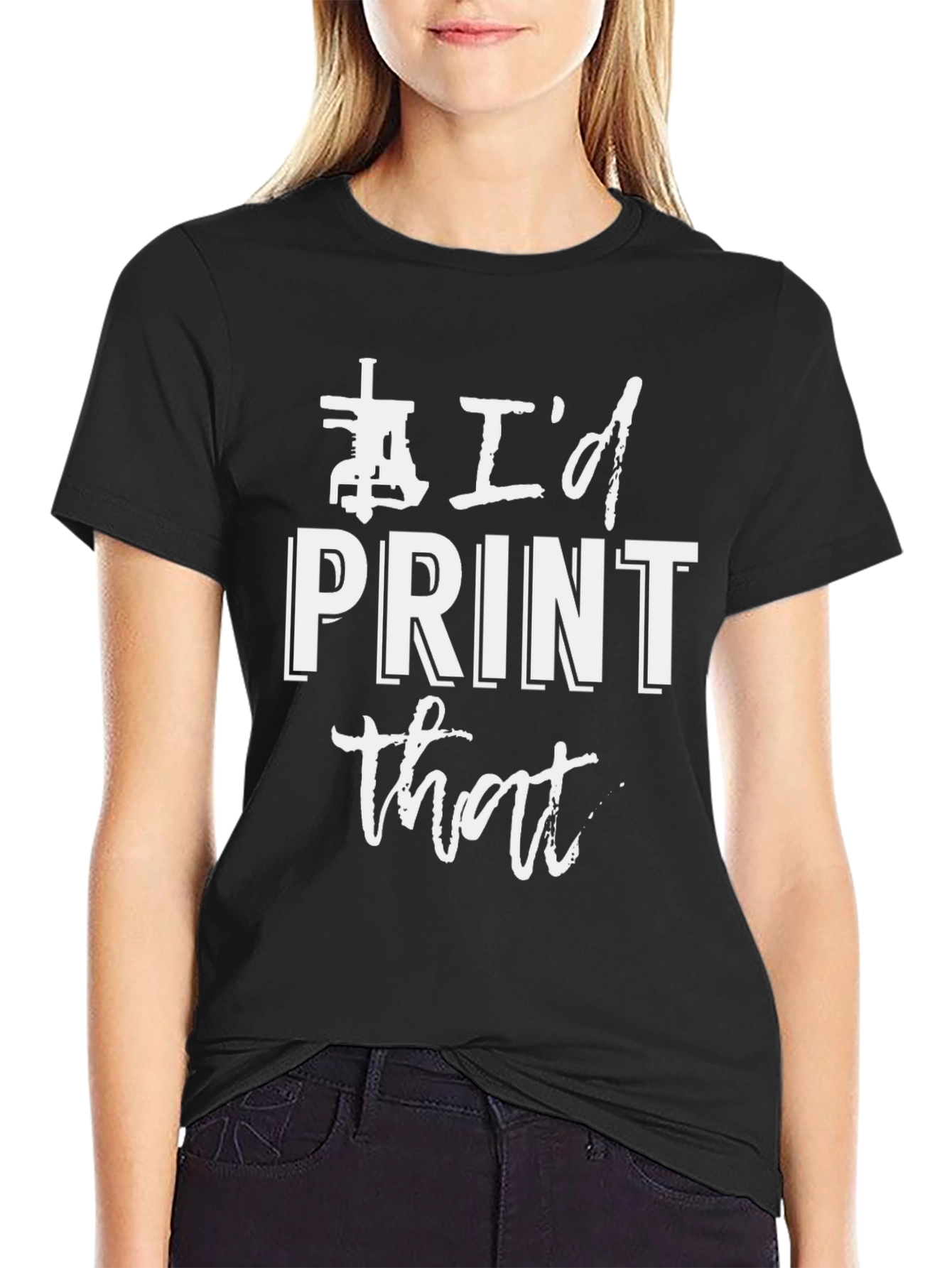 Id Print That T-Shirt Funny 3D Printing