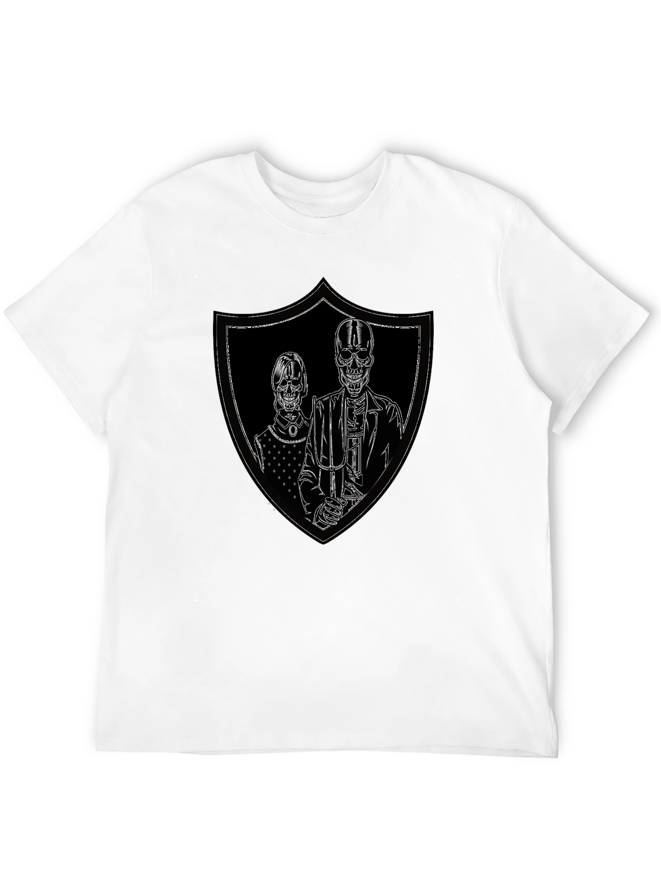 Skeleton Gothic Couple T-Shirt