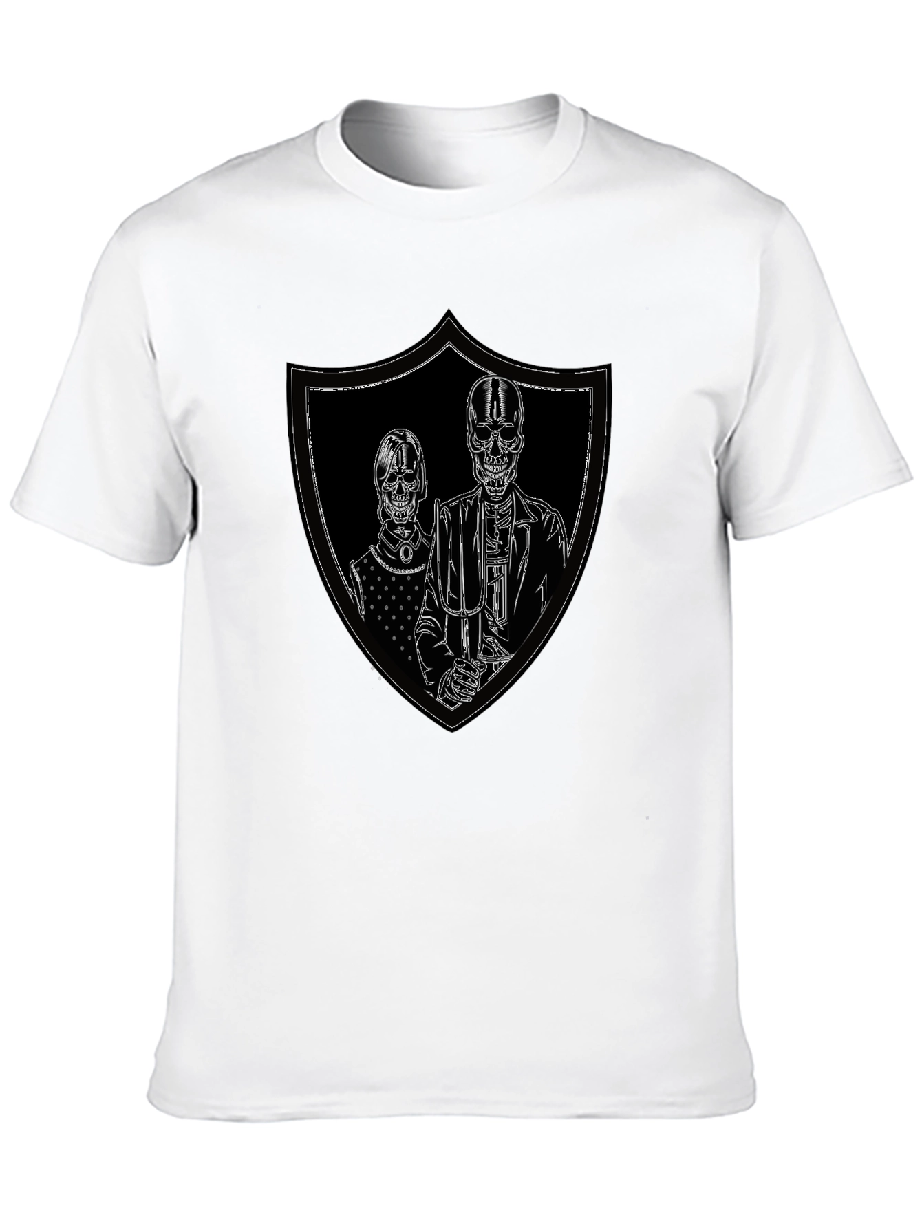 Skeleton Gothic Couple T-Shirt