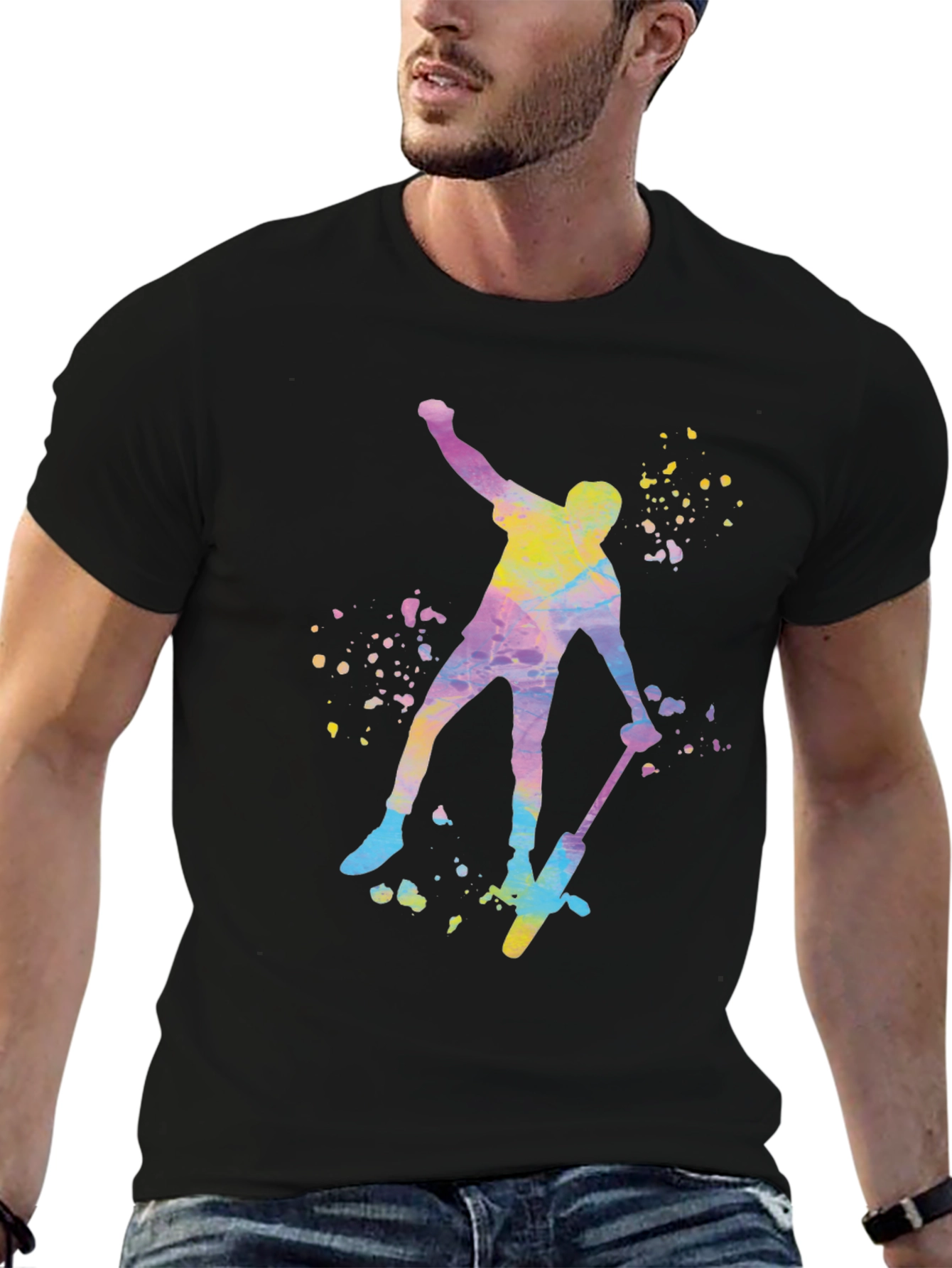 Watercolor Fencing T-Shirt
