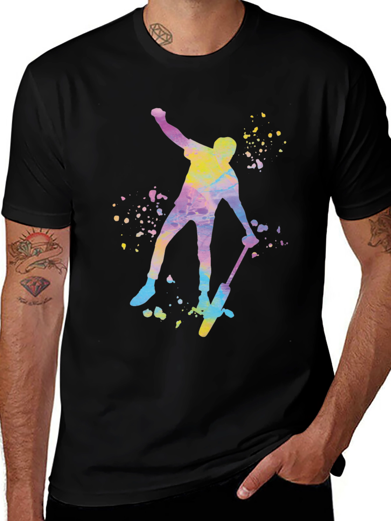 Watercolor Fencing T-Shirt
