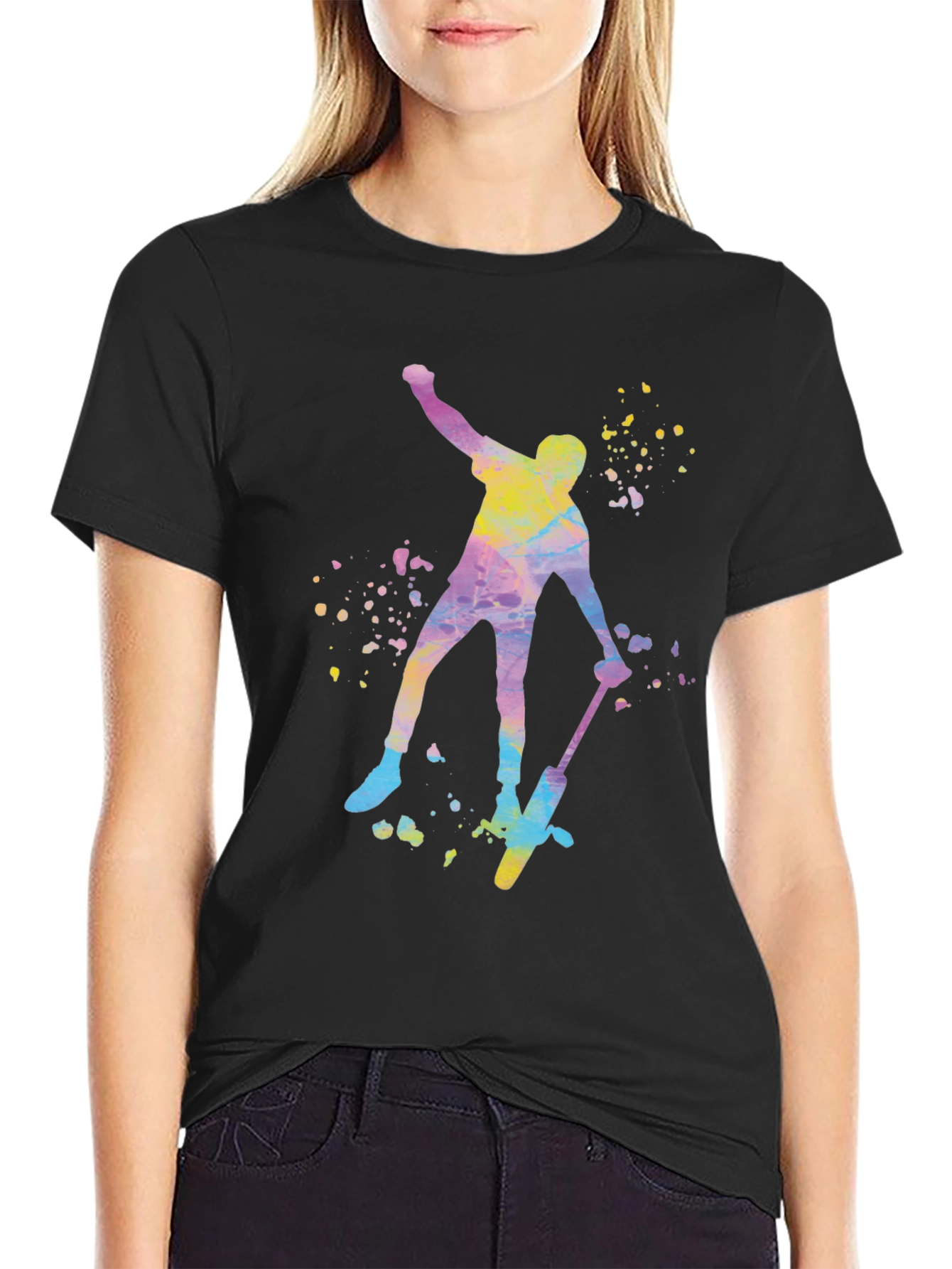 Watercolor Fencing T-Shirt