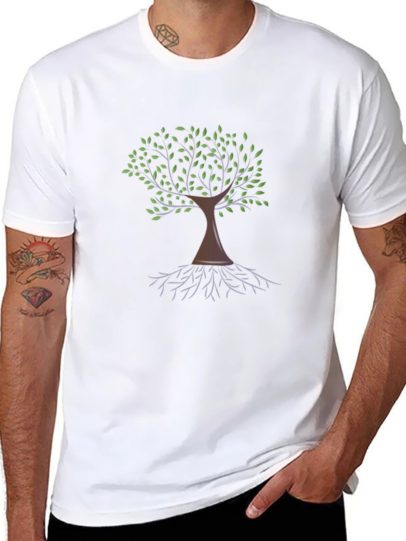 Tree Graphic Tee - Stylish Nature Inspired Design