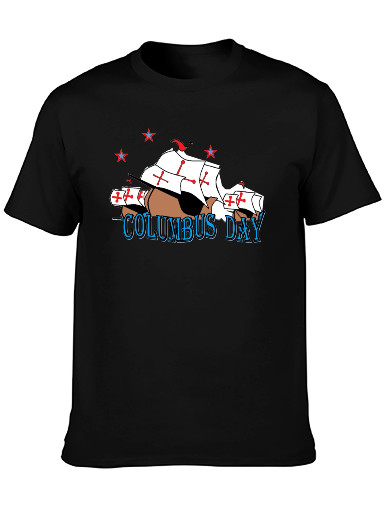 Columbus Day Graphic T-Shirt - Holiday Apparel