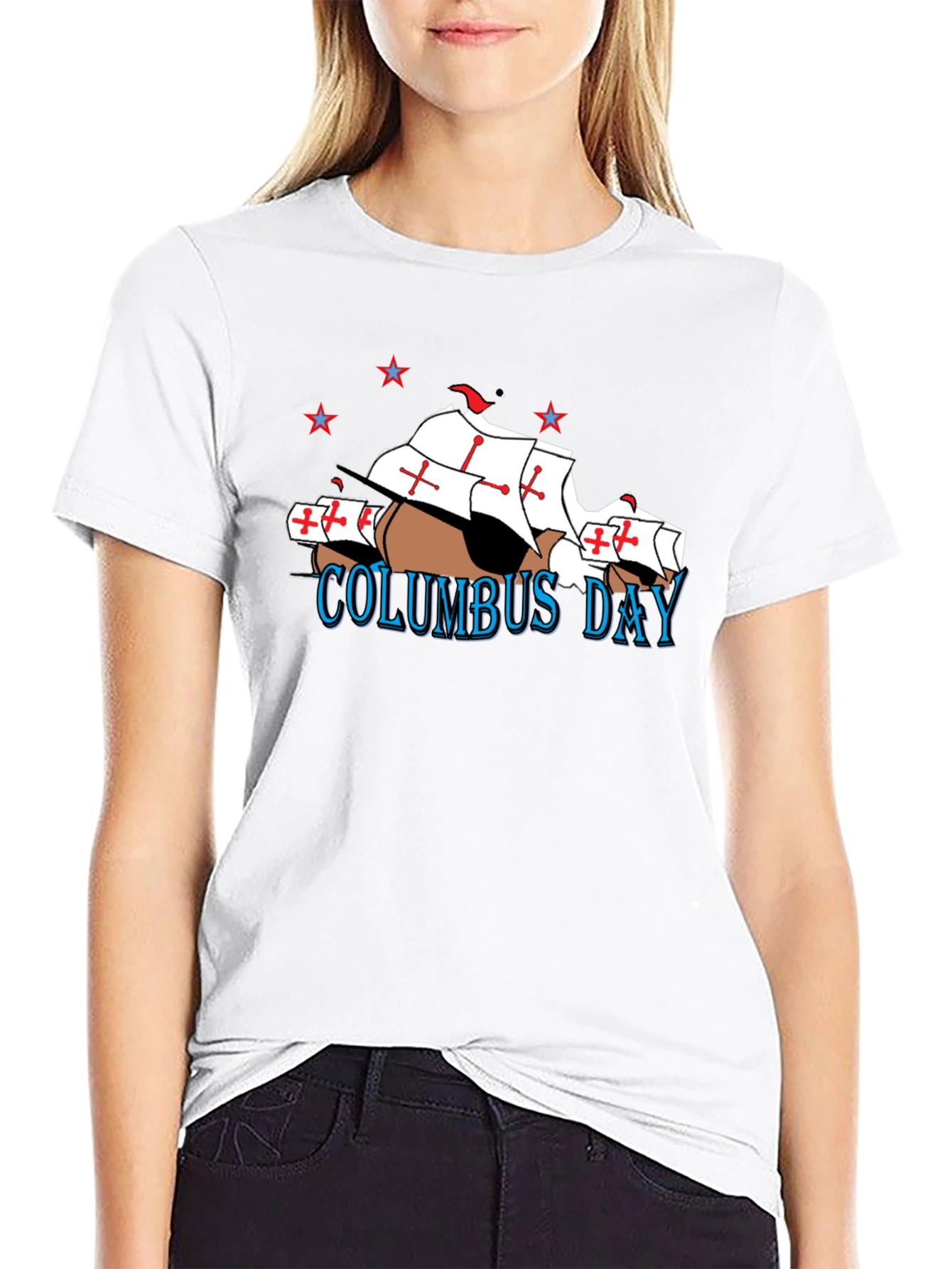 Columbus Day Graphic T-Shirt - Holiday Apparel