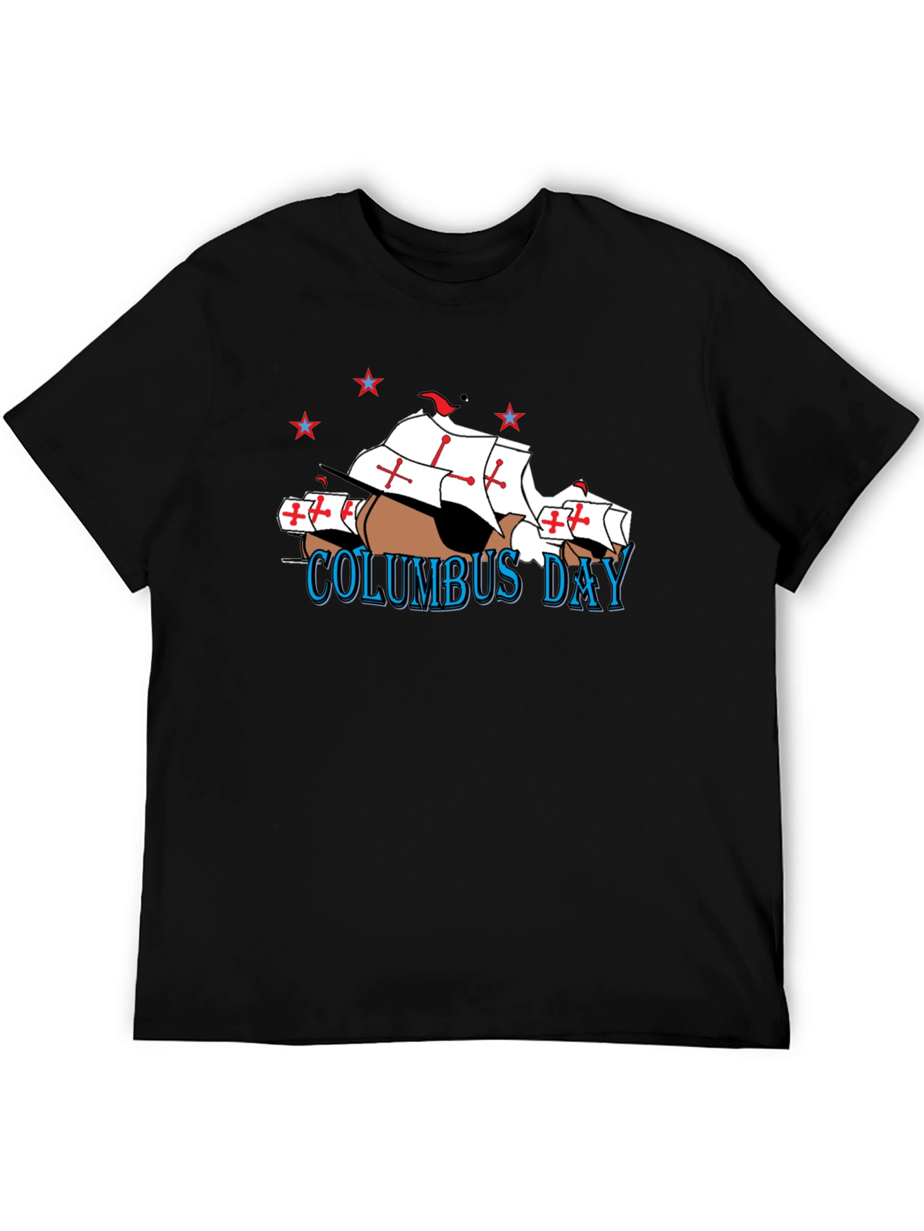 Columbus Day Graphic T-Shirt - Holiday Apparel