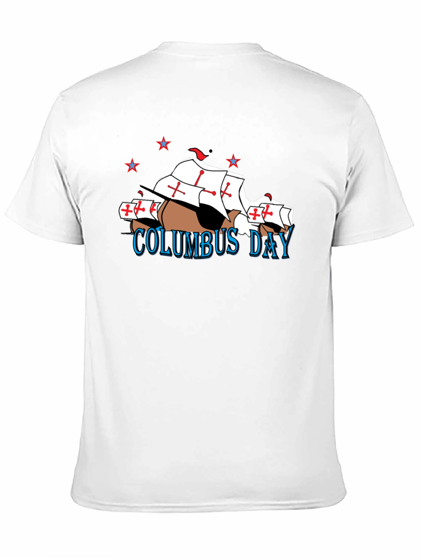 Columbus Day Graphic T-Shirt - Holiday Apparel