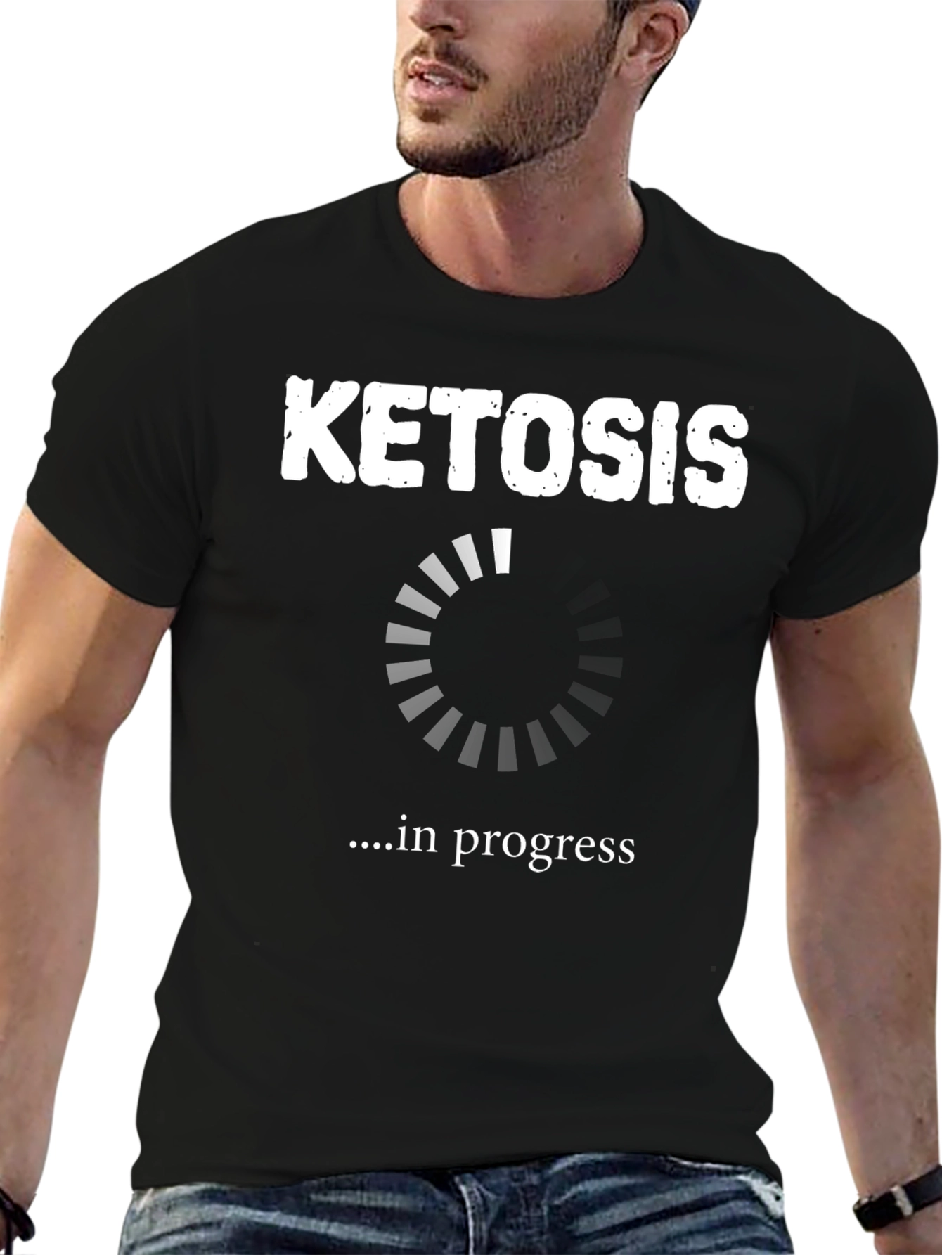 Ketosis in Progress T-Shirt - Funny Diet Tee