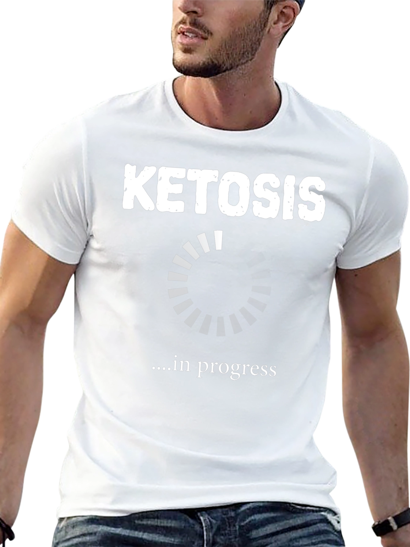 Ketosis in Progress T-Shirt - Funny Diet Tee