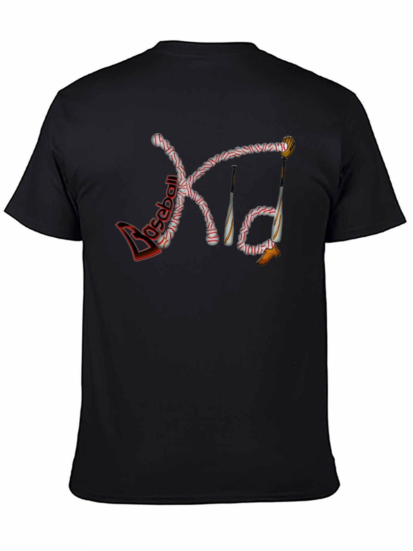 Baseball Kid Graphic Tee - Youth Sports Apparel