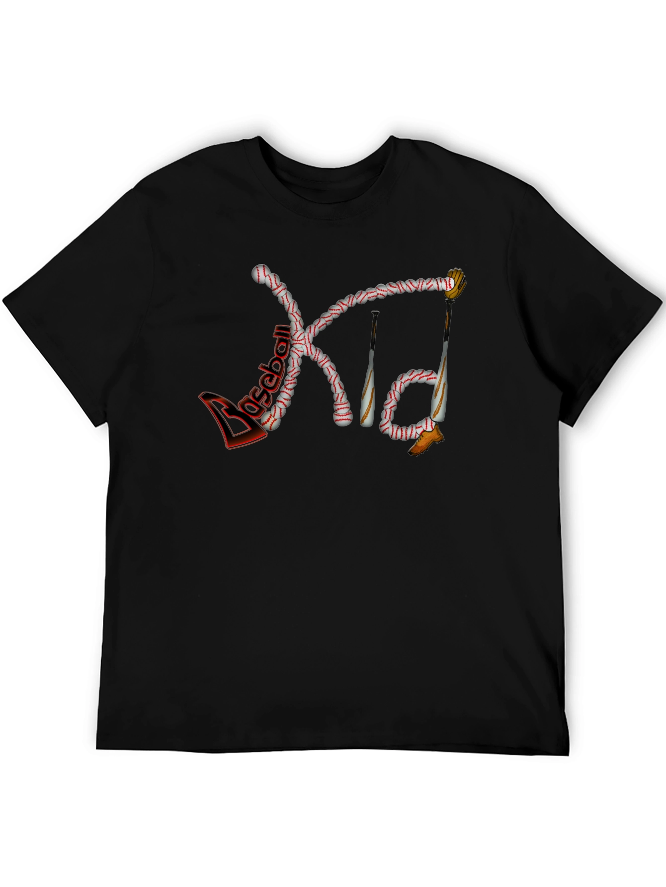 Baseball Kid Graphic Tee - Youth Sports Apparel