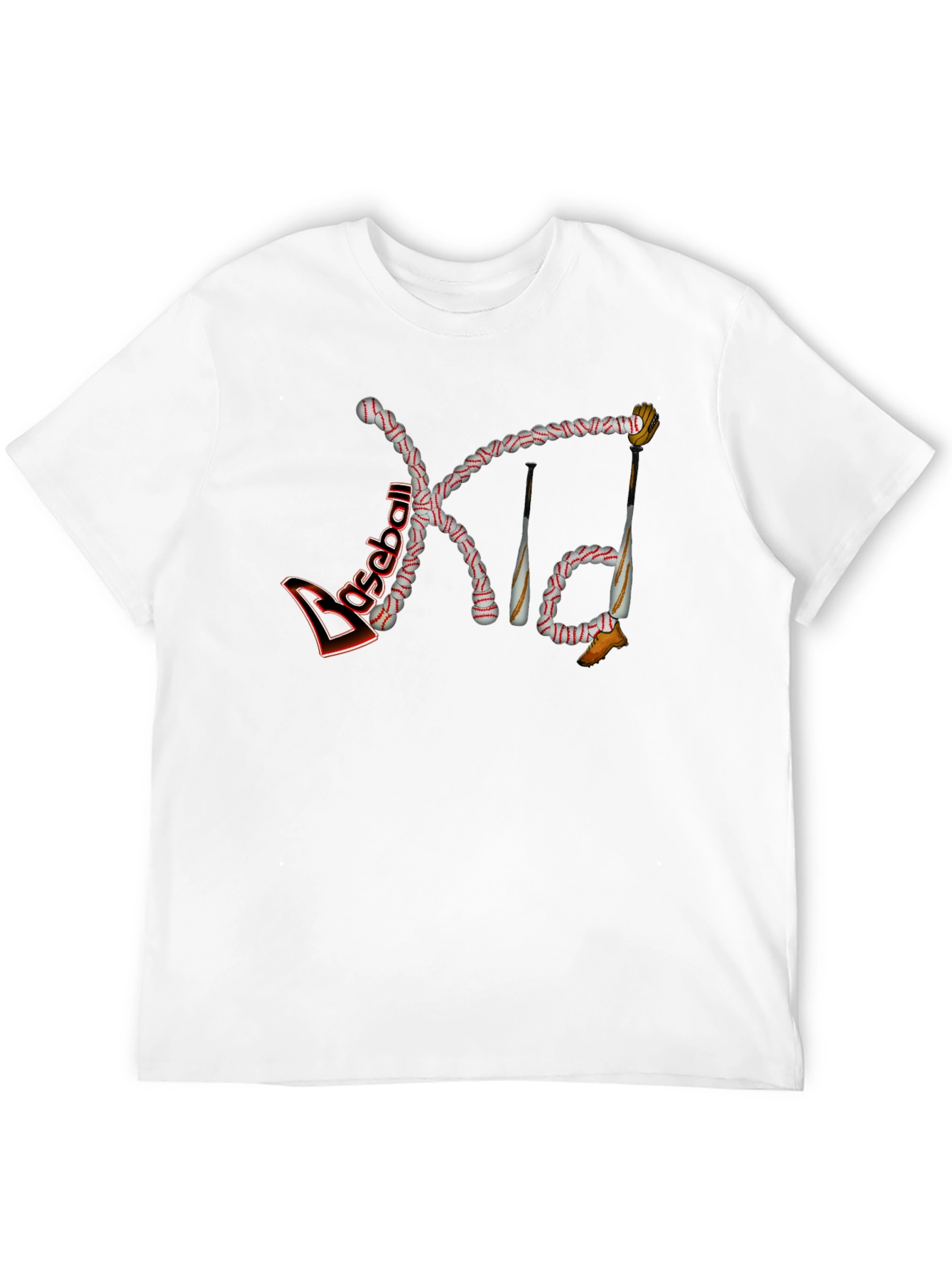 Baseball Kid Graphic Tee - Youth Sports Apparel