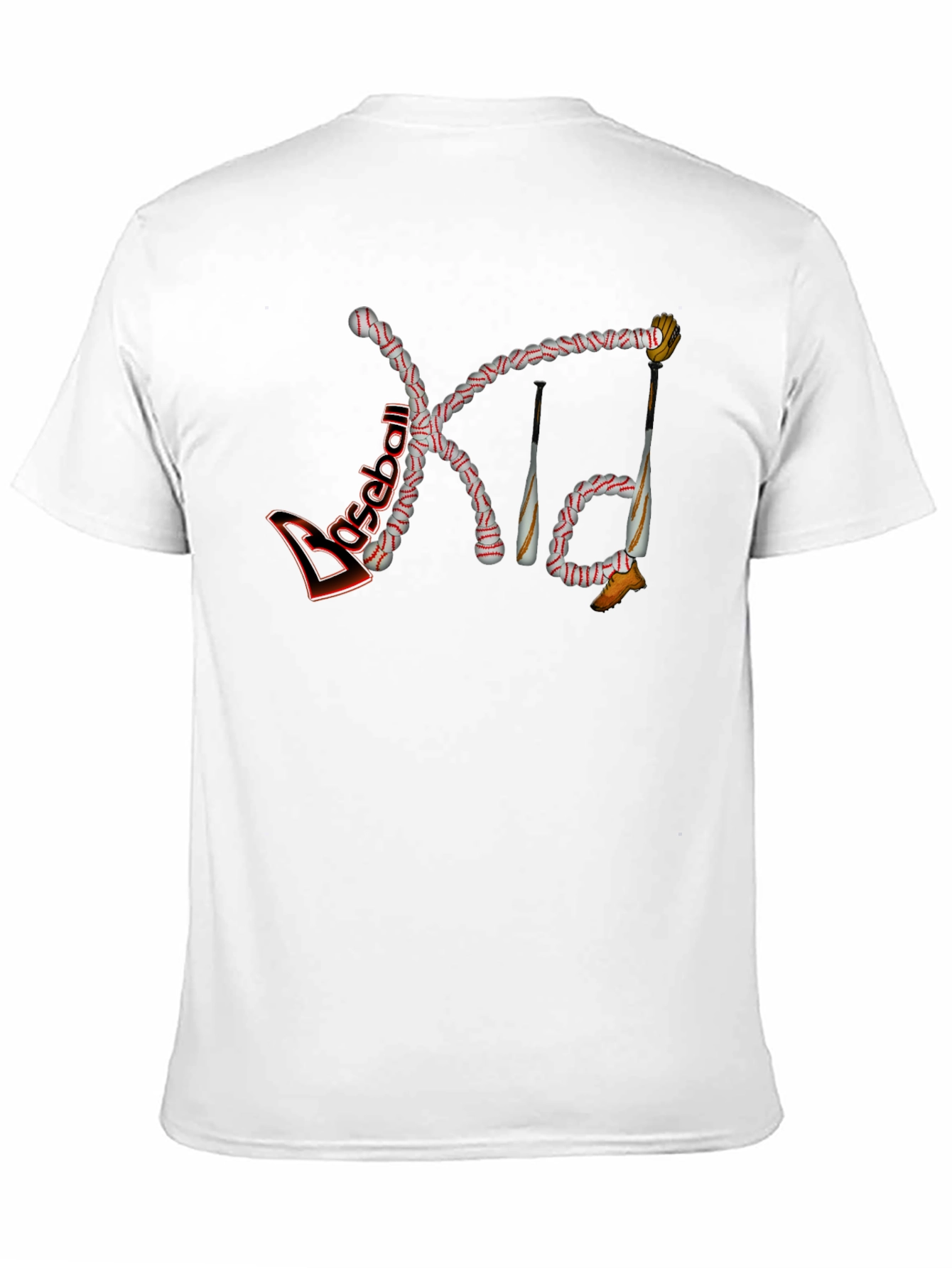 Baseball Kid Graphic Tee - Youth Sports Apparel