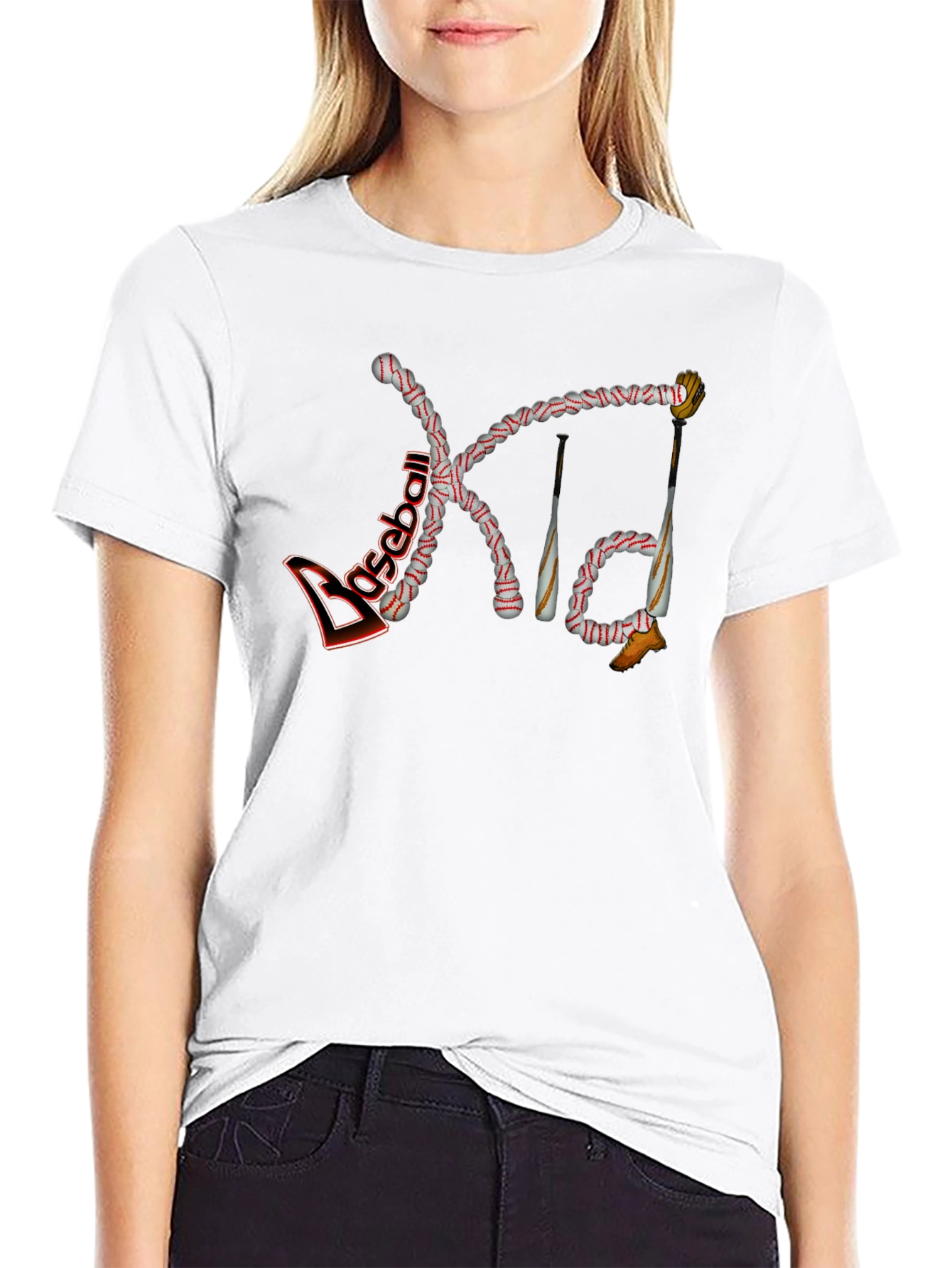 Baseball Kid Graphic Tee - Youth Sports Apparel
