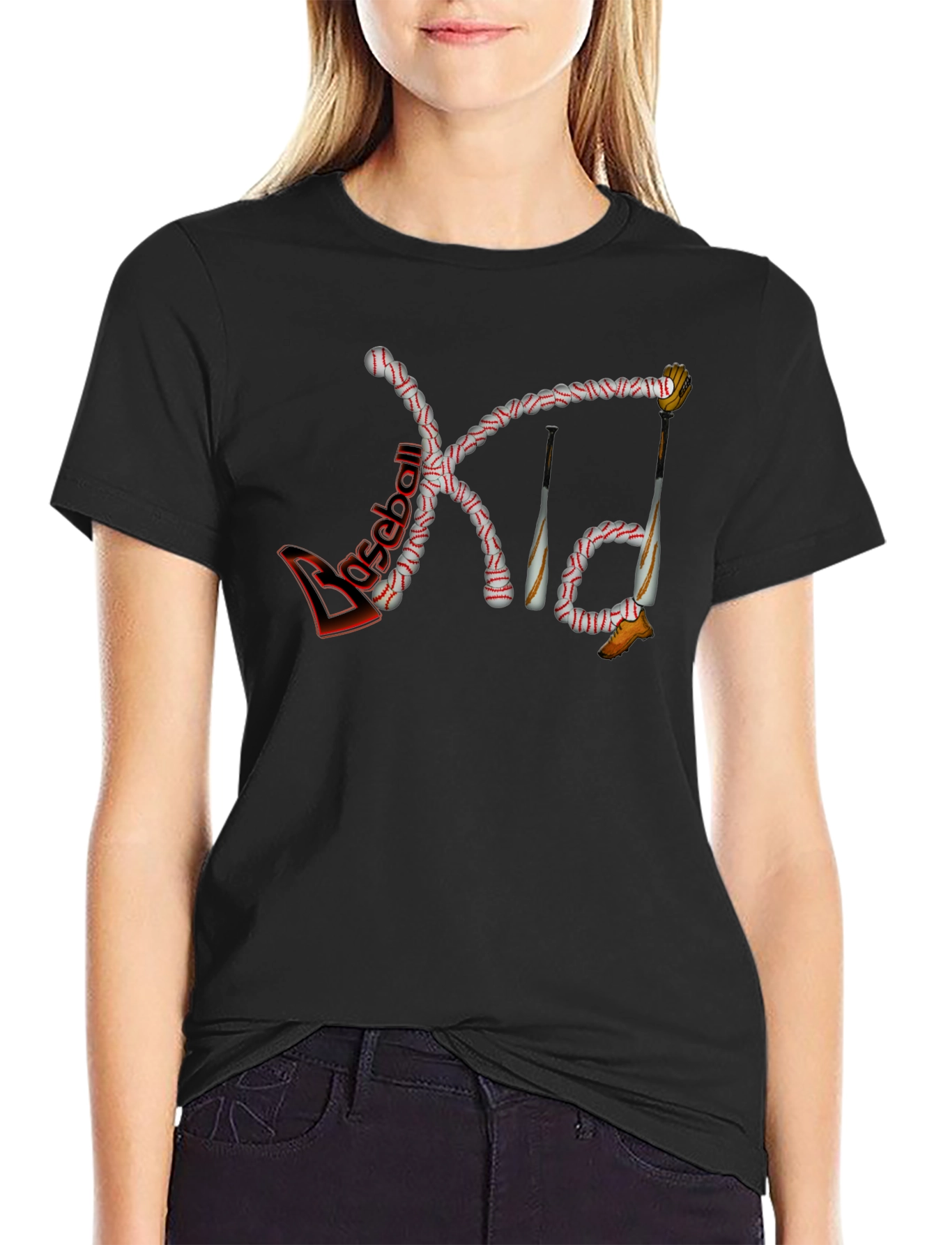 Baseball Kid Graphic Tee - Youth Sports Apparel