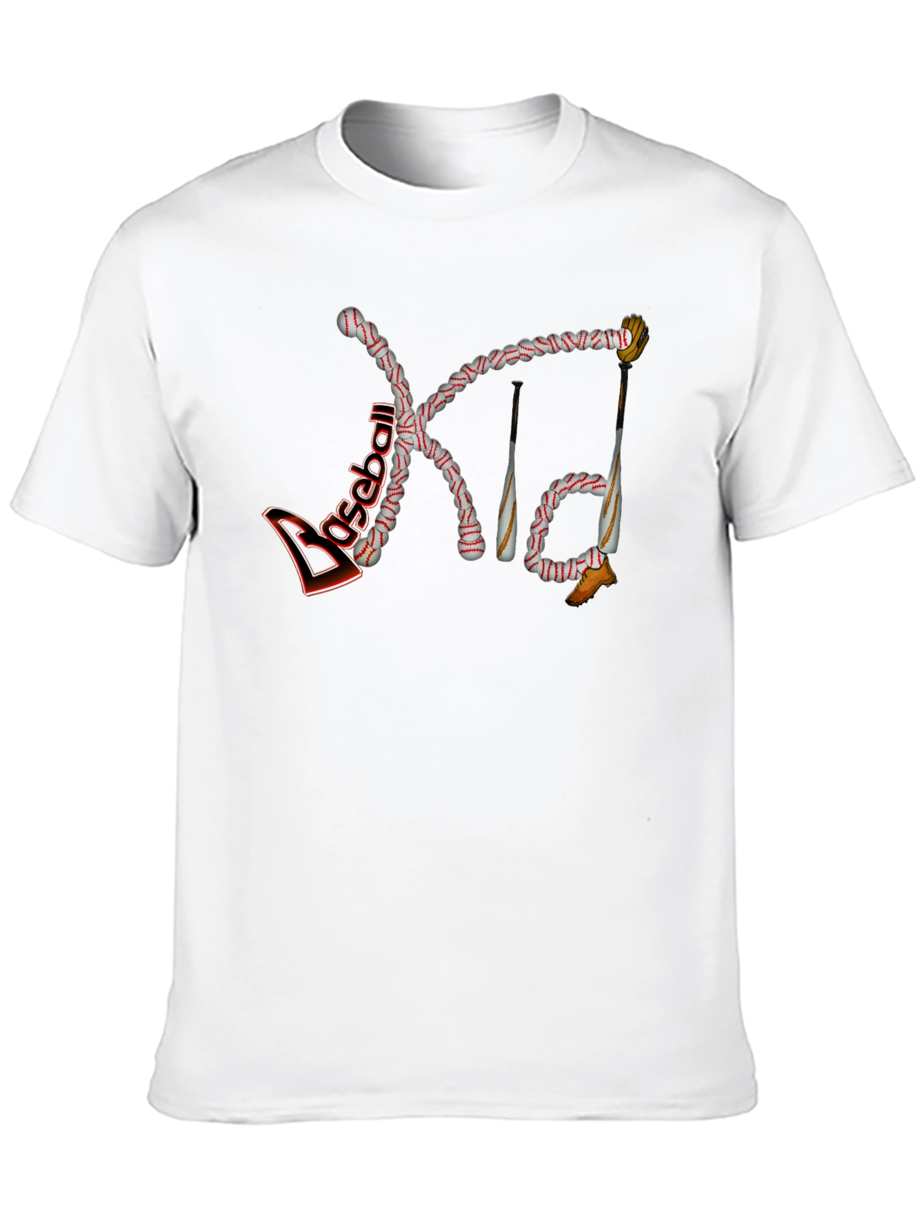 Baseball Kid Graphic Tee - Youth Sports Apparel