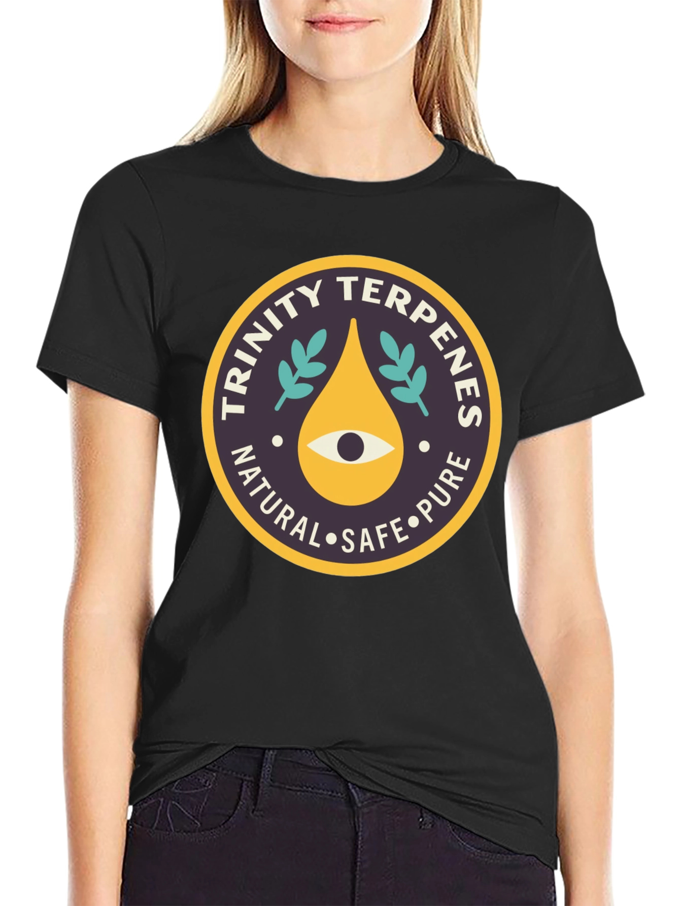 Trinity Terpenes Black Graphic Tee