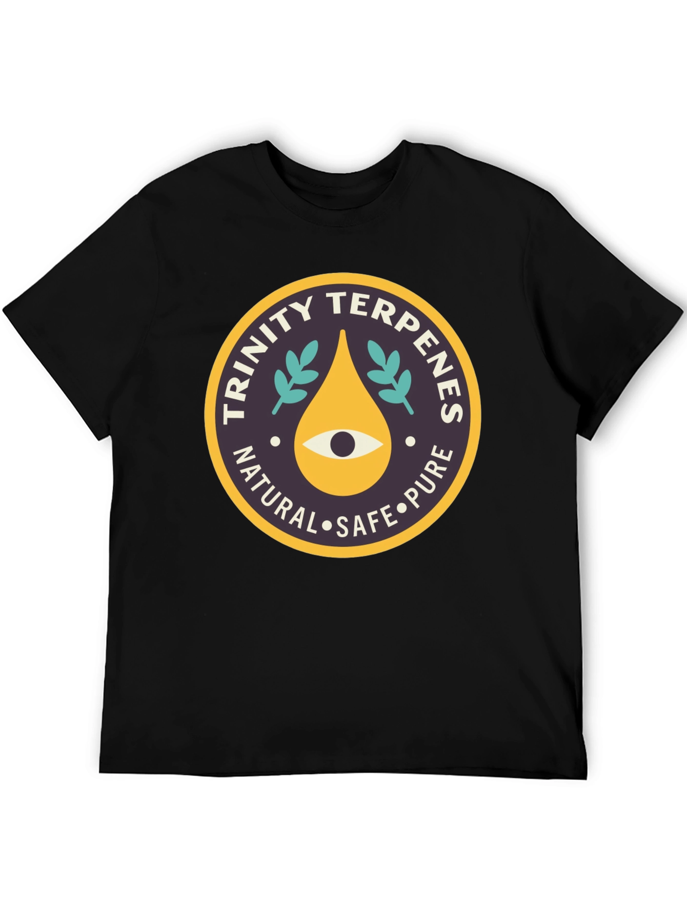 Trinity Terpenes Black Graphic Tee