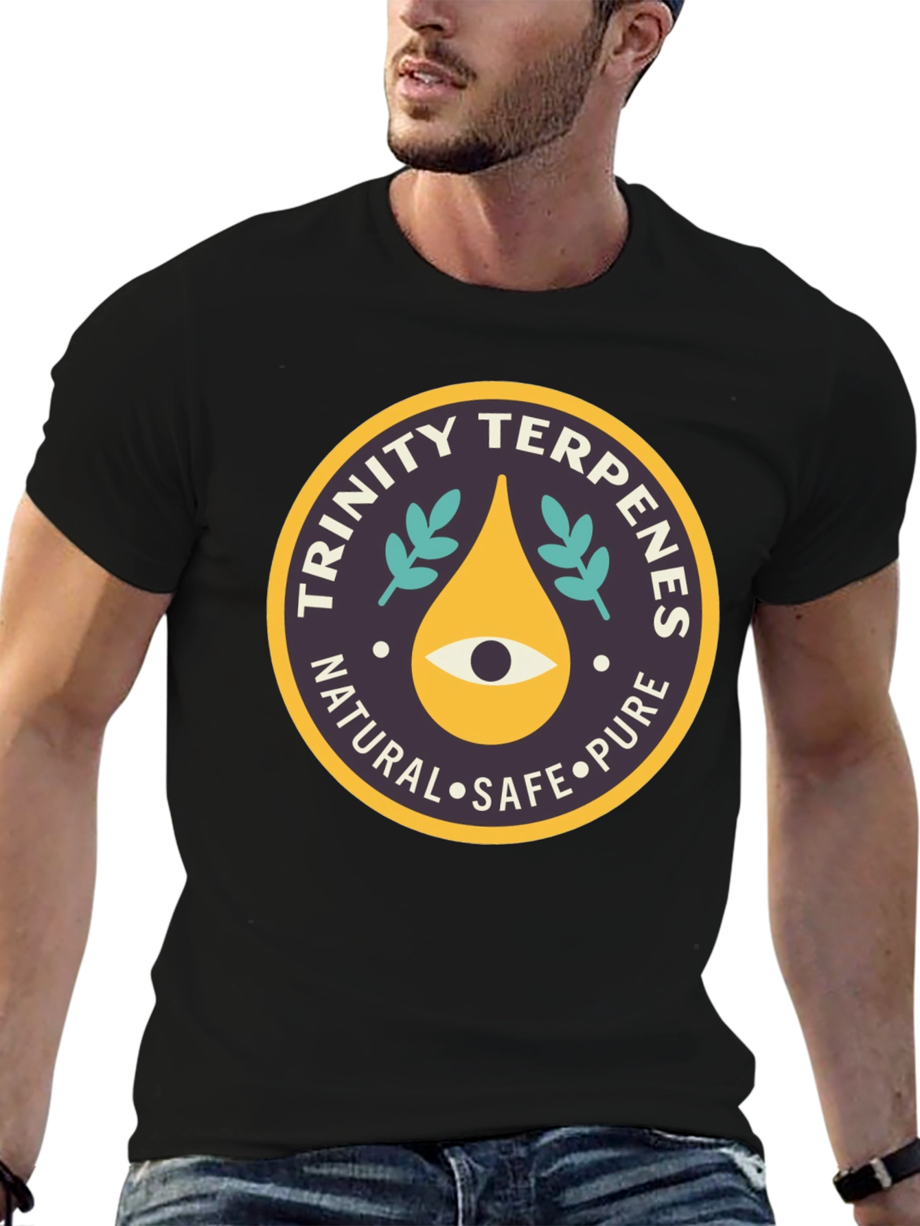 Trinity Terpenes Black Graphic Tee